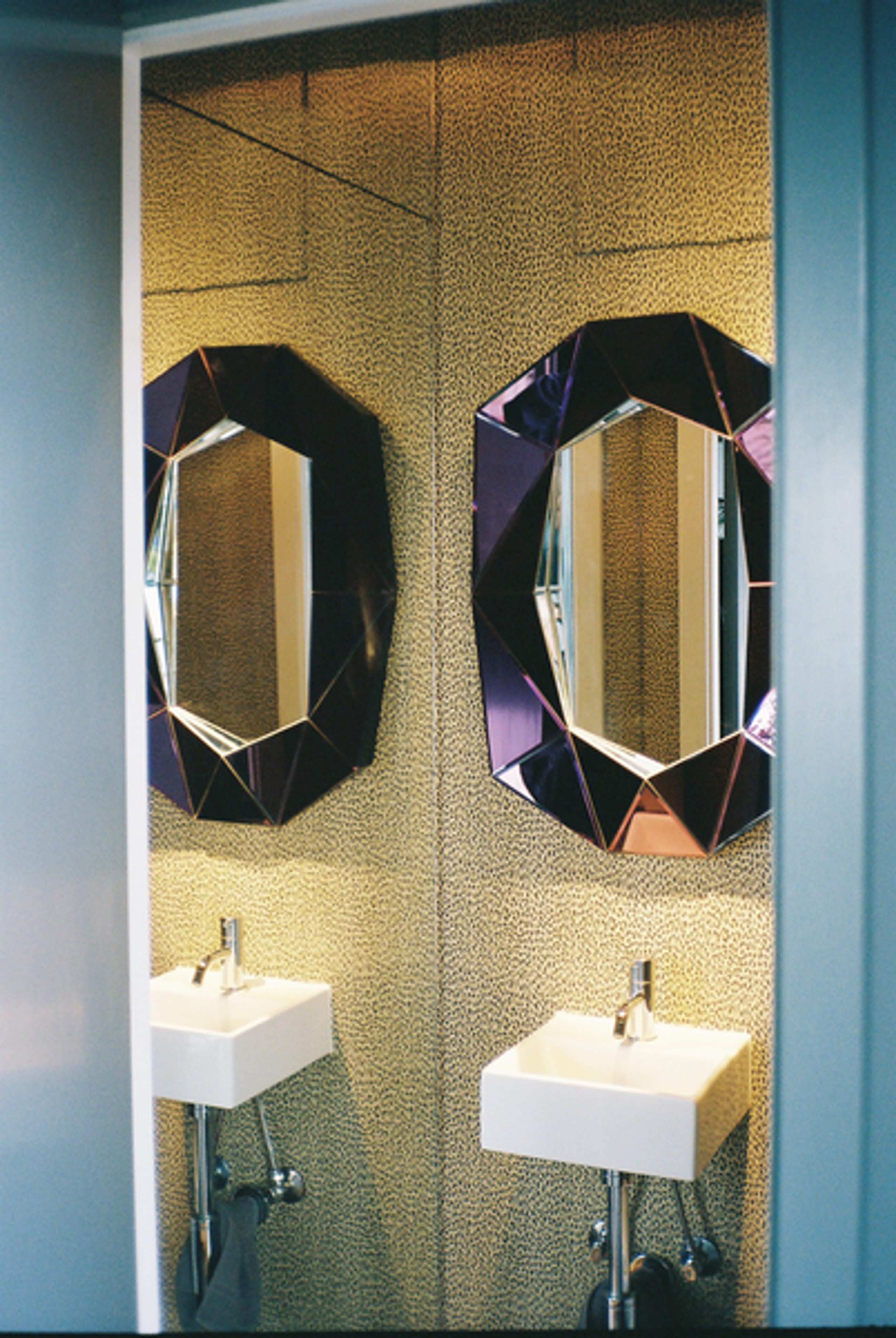 Reflections Copenhagen - Diamond Spiegel, bronze groß 