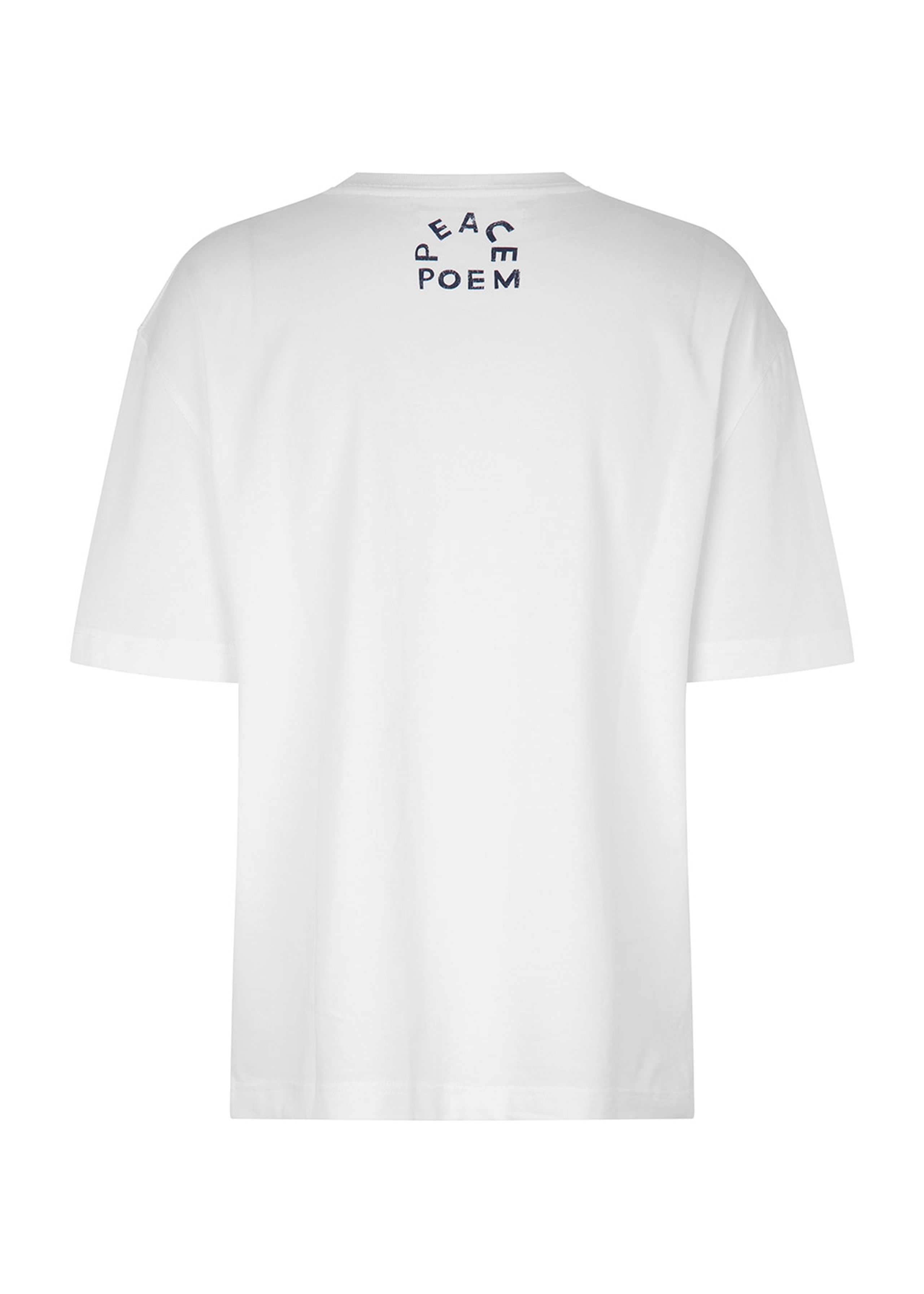 Samsøe & Samsøe - T-Shirt - Nathaniel T-shirt - Peace Poem