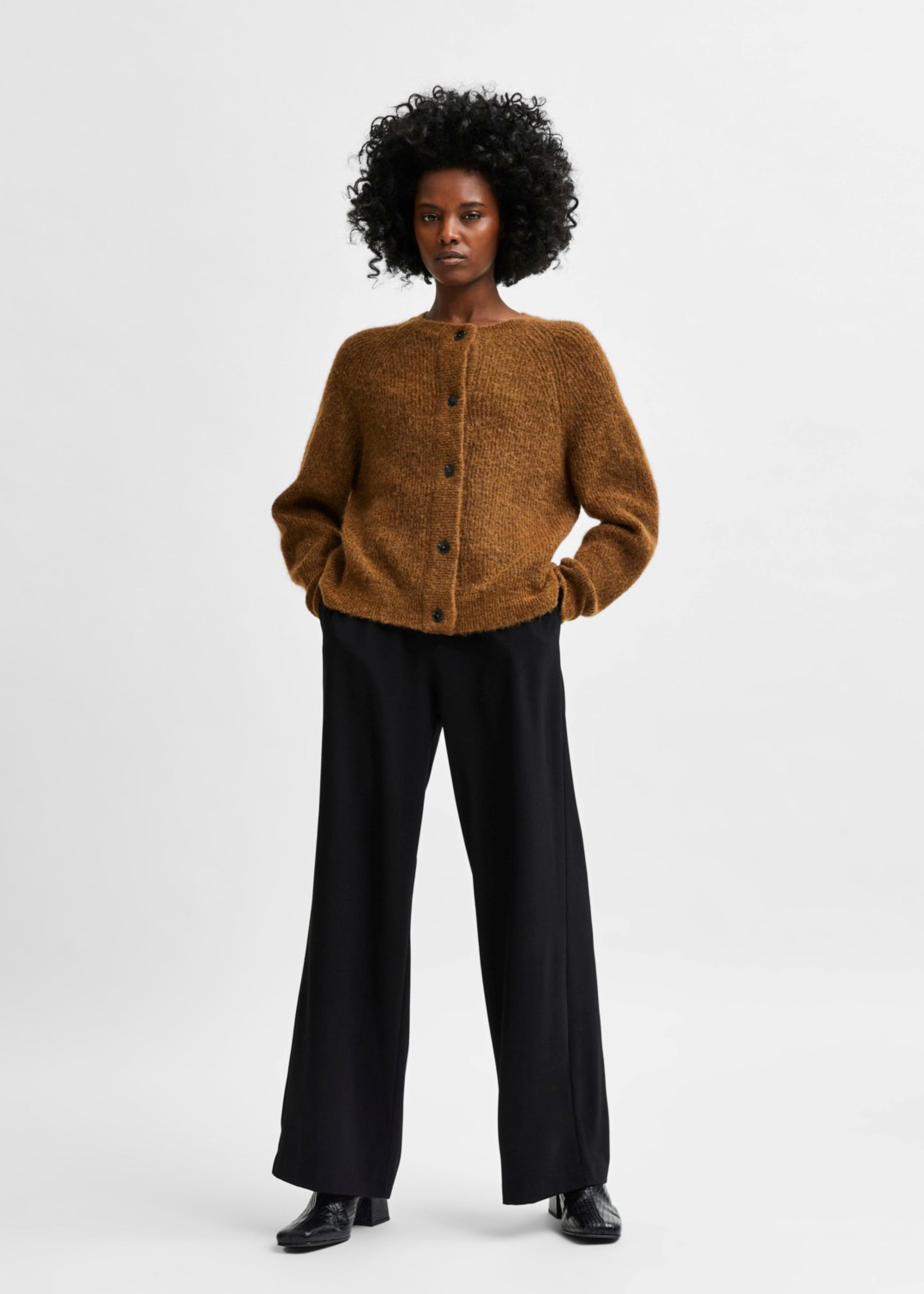 SLFLulu Knit Short Cardigan - Cardigan 