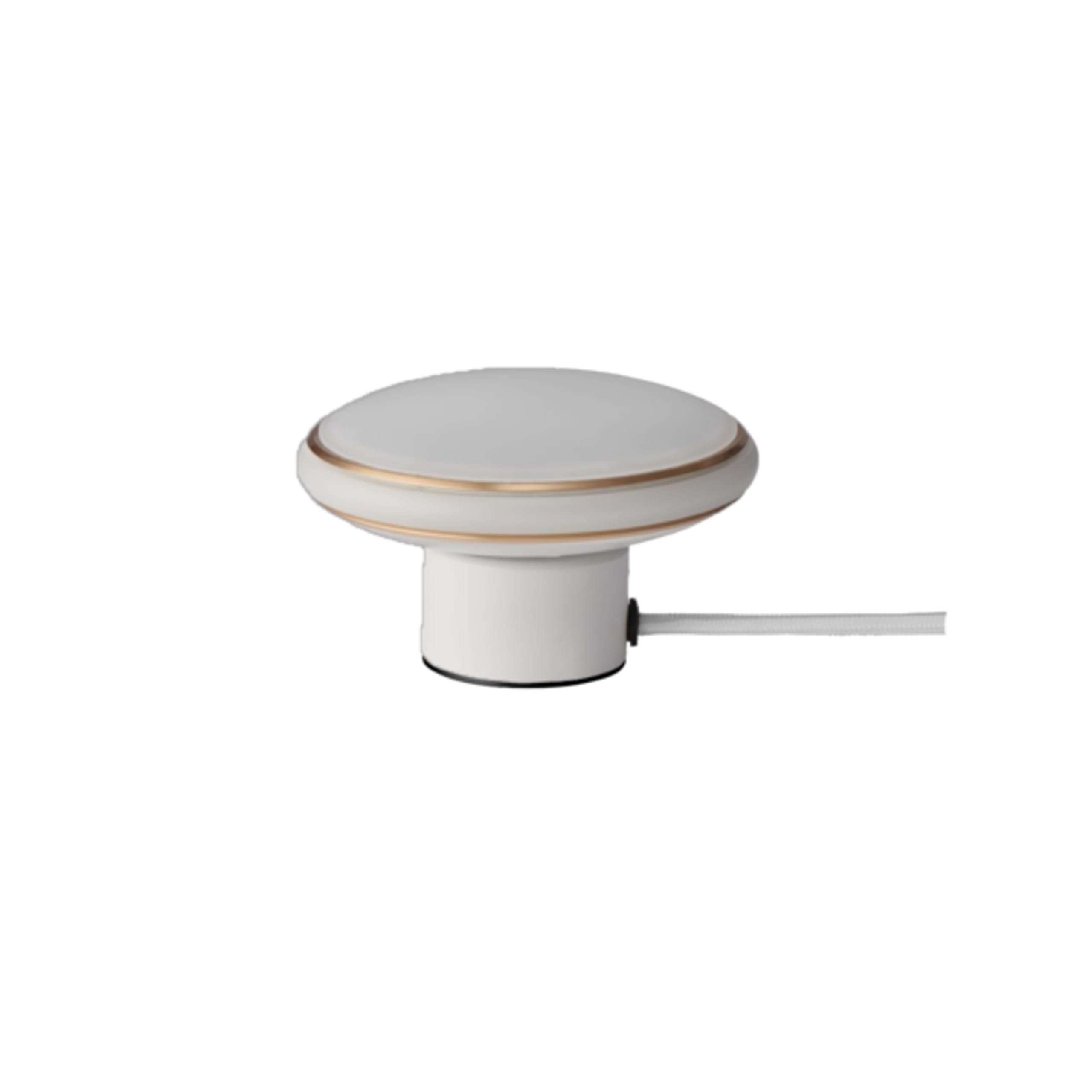 Shadelights - Bordlampe - ØS1 Table lamp mini - White / Brass