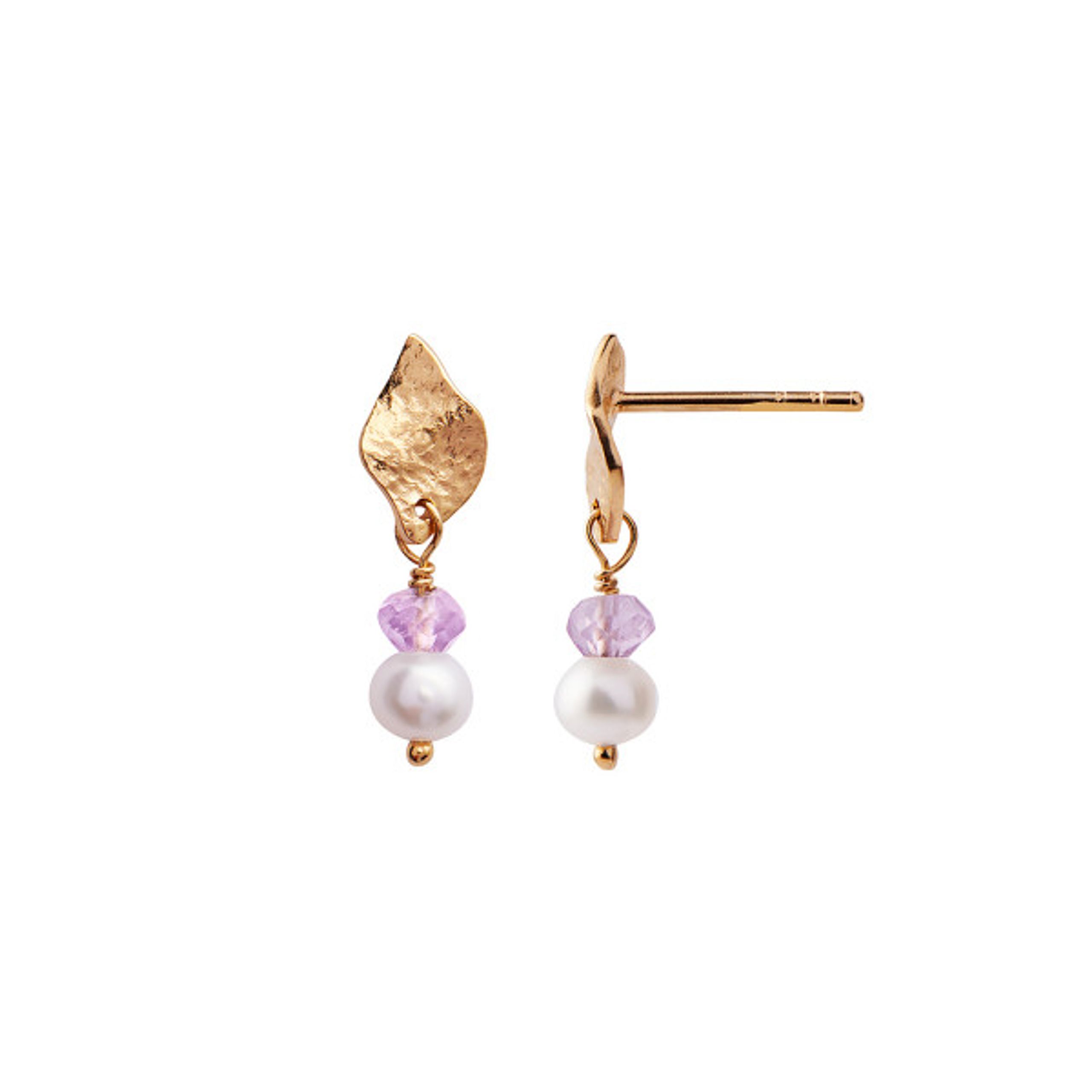 Ile De with Pearl and Earring - Oorbel - Stine A