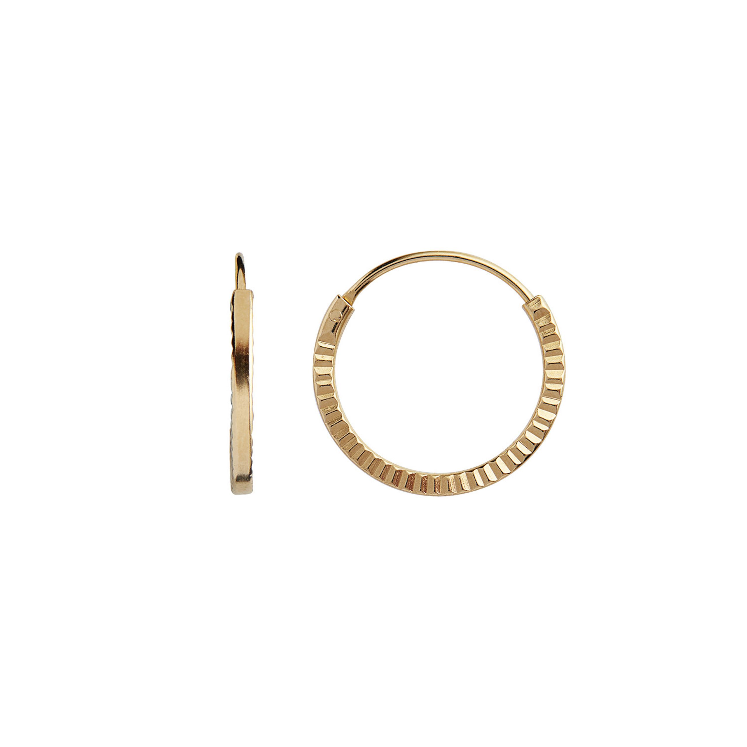 Stine A - Brinco - Petit Etoile Creol Earring - Gold