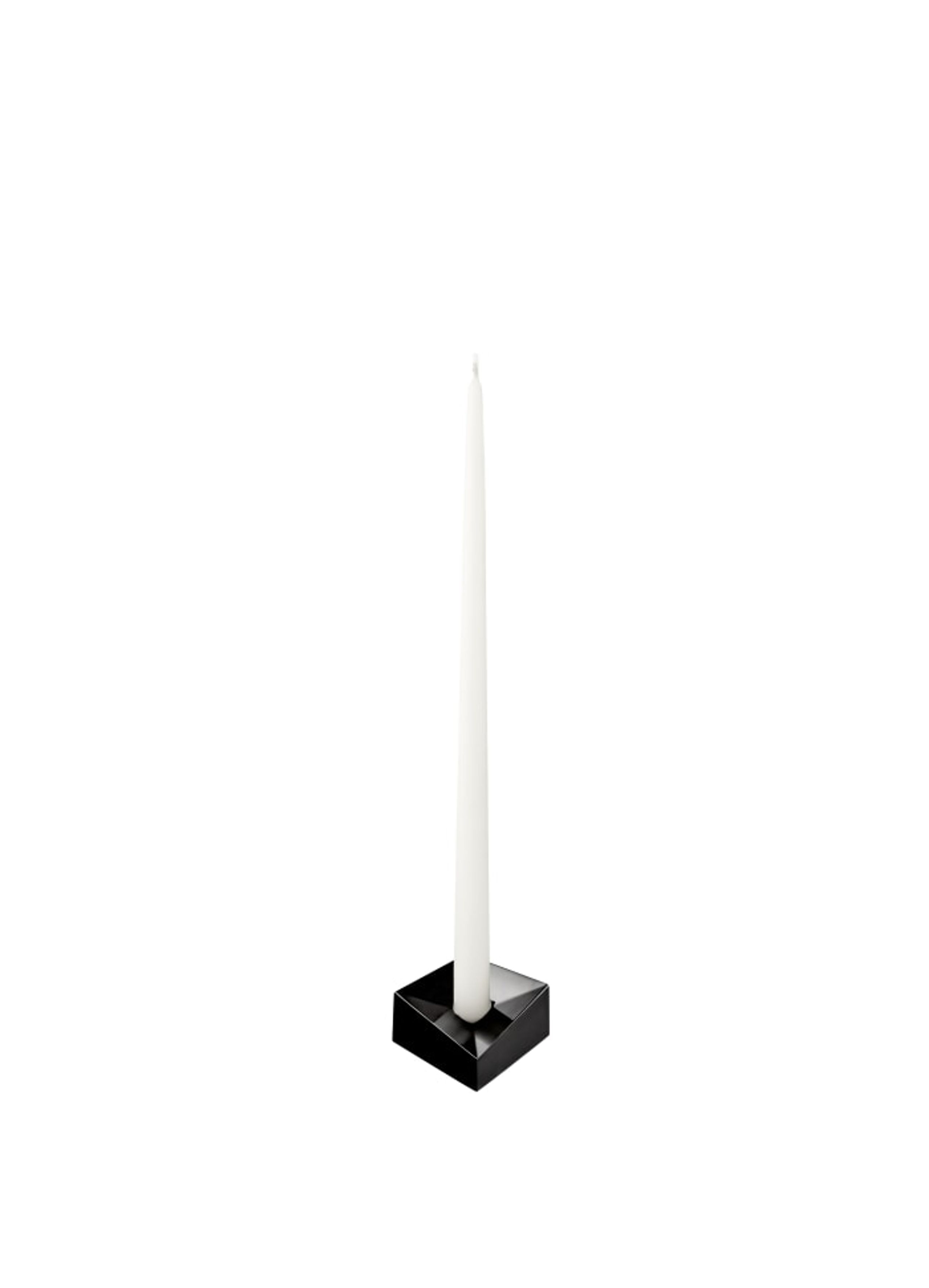 STOFF - Lysestage - STOFF Nagel reflect candle  - Small black chrome