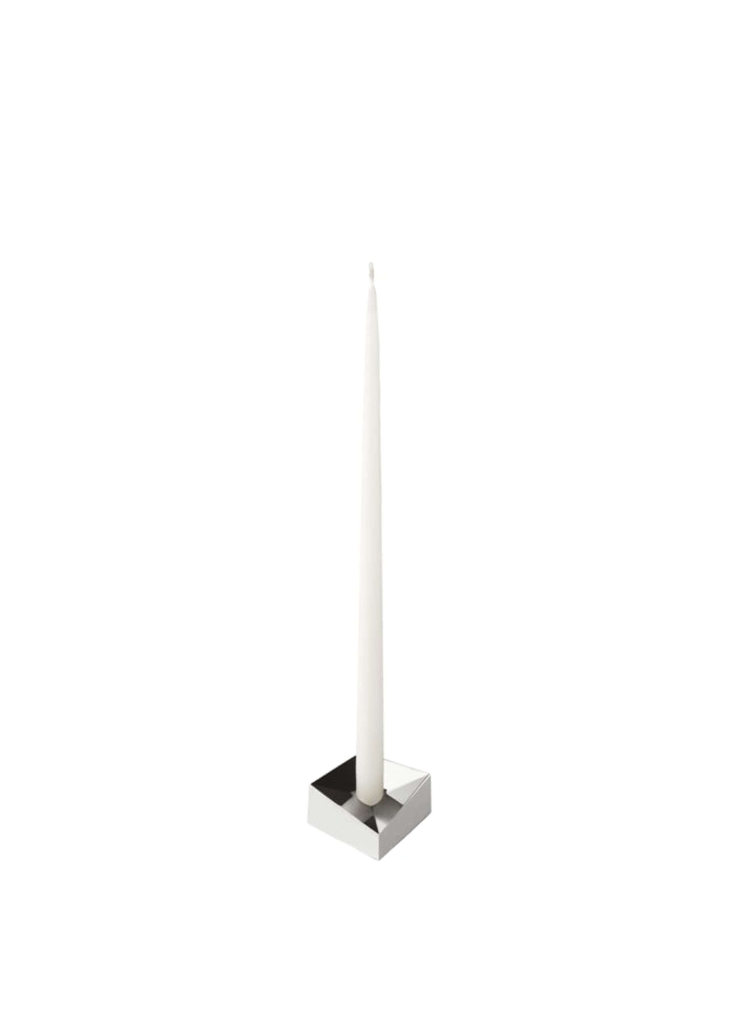 STOFF - Lysestage - STOFF Nagel reflect candle  - Small chrome