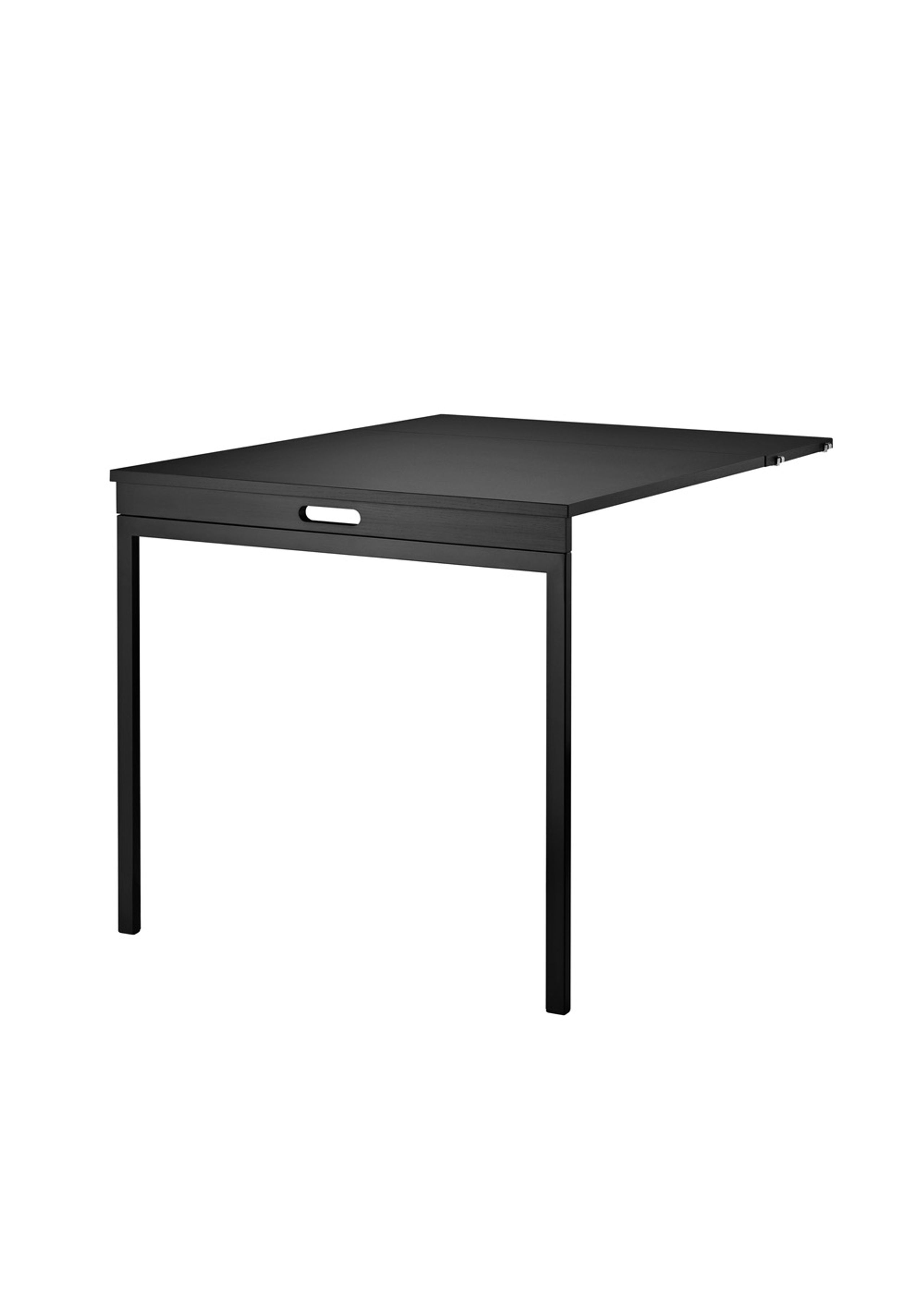String - Table - Folding Table - Black Stained Ash/Black