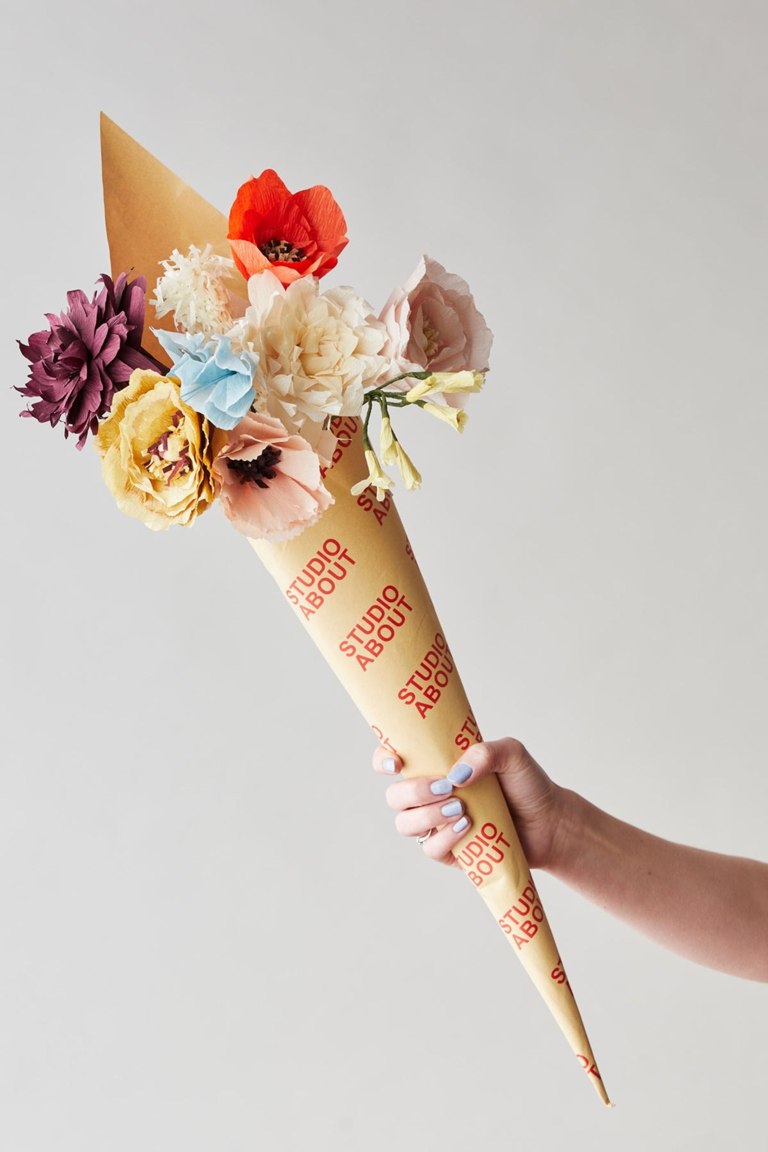 Studio About - Papirblomster - Paper Flowers Bouquet - Surprise9