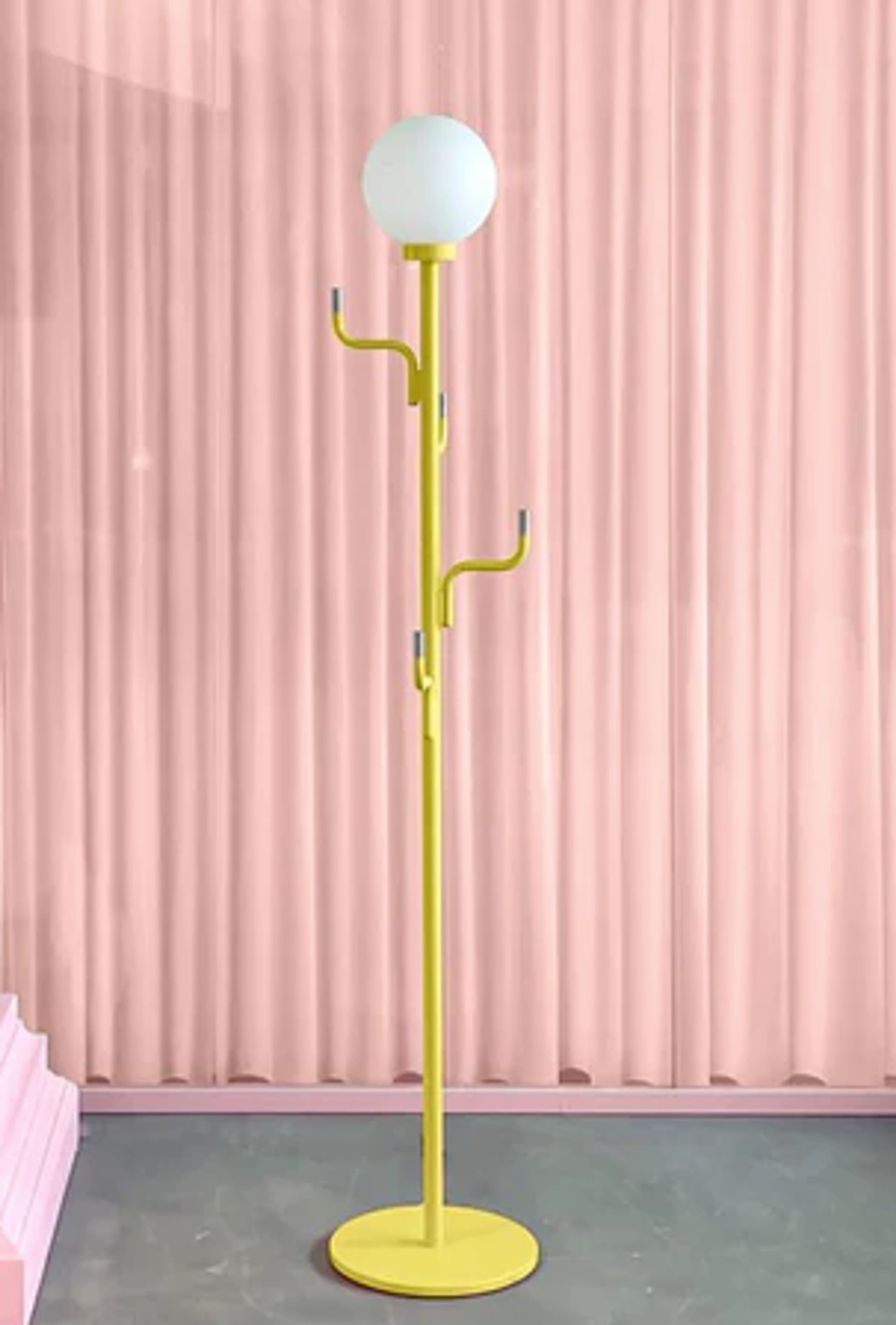 Swedish Ninja - Haken - Big Darling Floor Lamp With Hanger - Sunshine Yellow