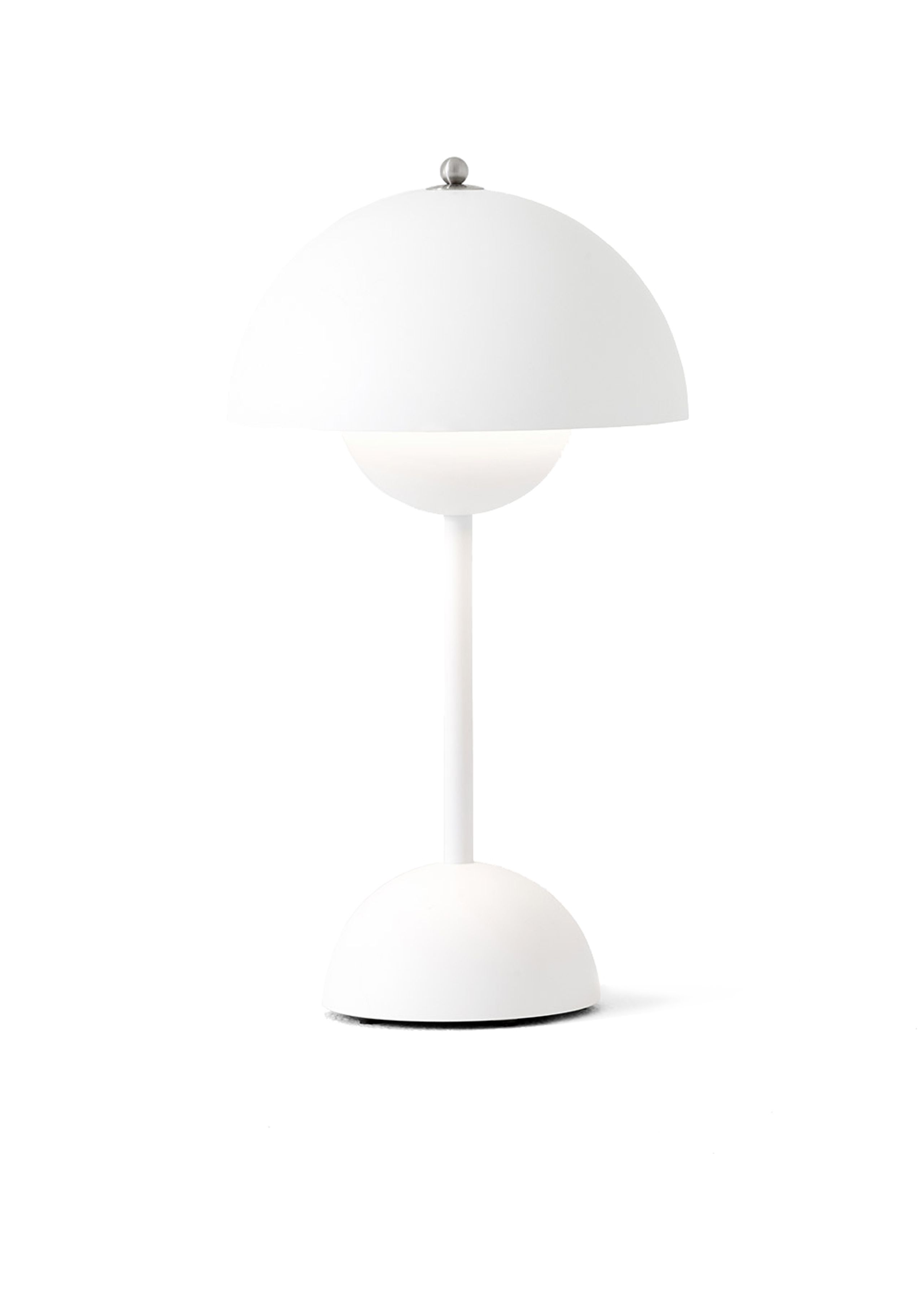 &tradition - Lampe de table - Flowerpot Table Lamp VP9 by Verner Panton - Matt White