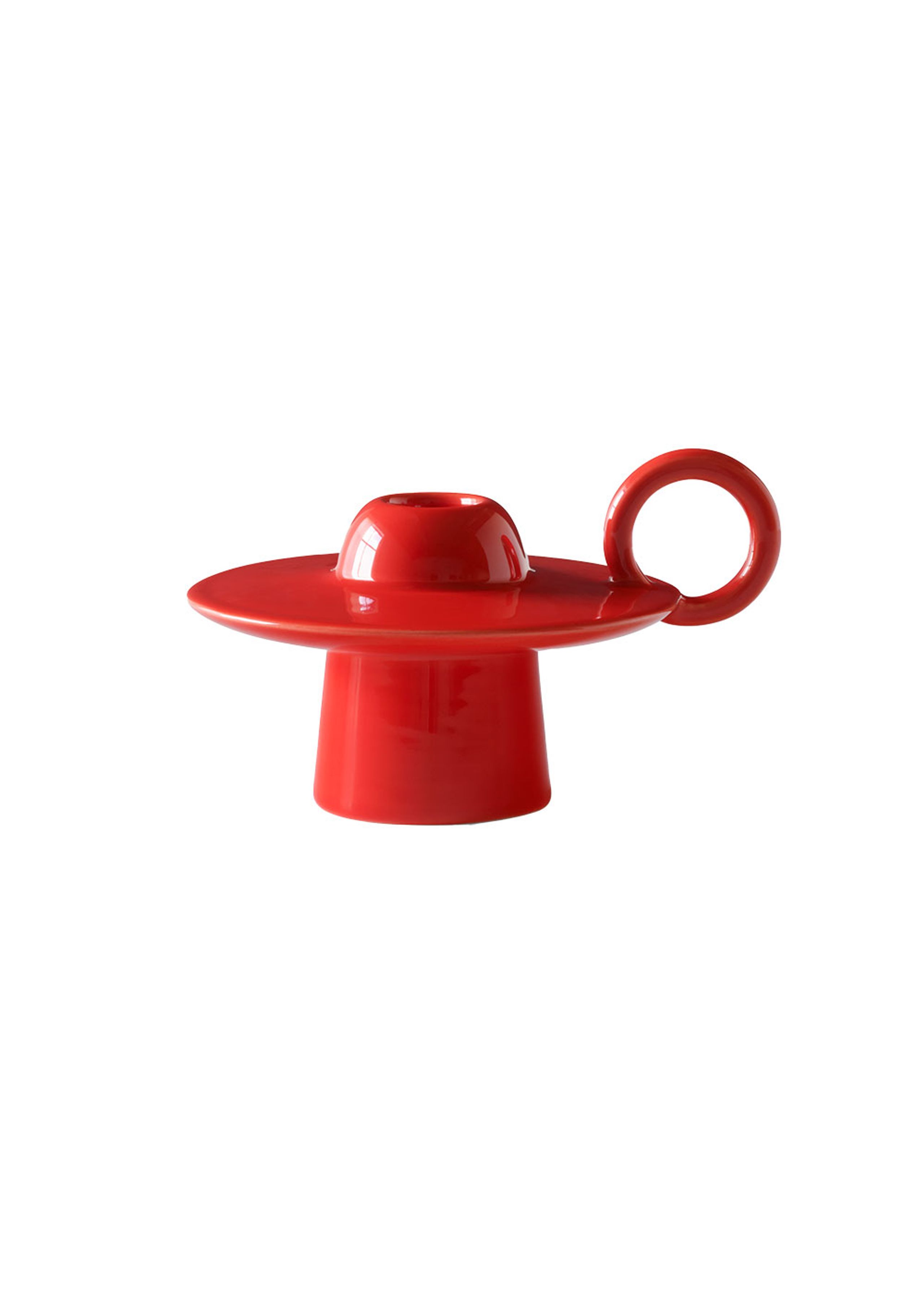 &tradition - Lysestage - Momento Candleholder JH39 - Poppy Red