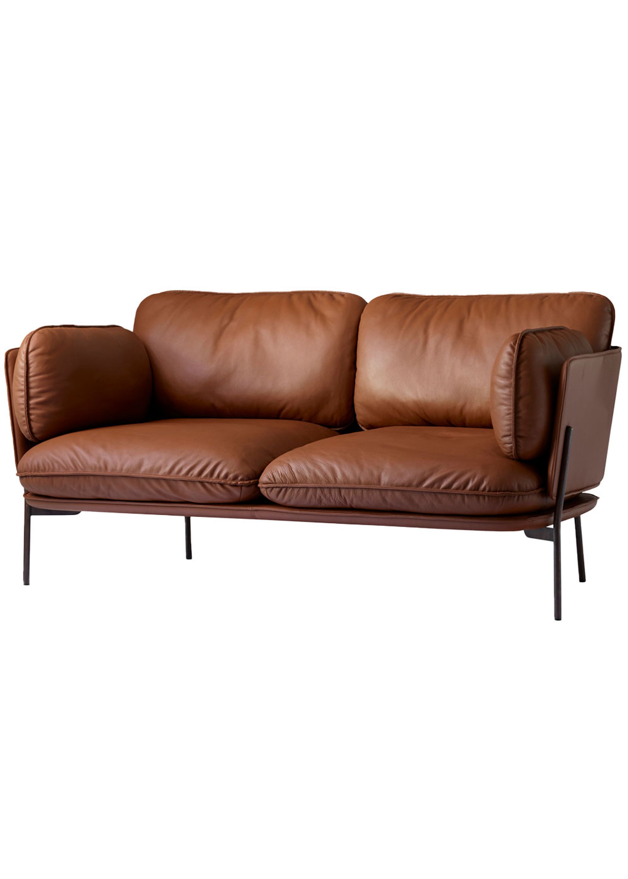 &tradition - Canapé - Cloud Sofa by Luca Nichetto / LN2 / LN3.2 - LN2 - Brown Noble Aniline Leather