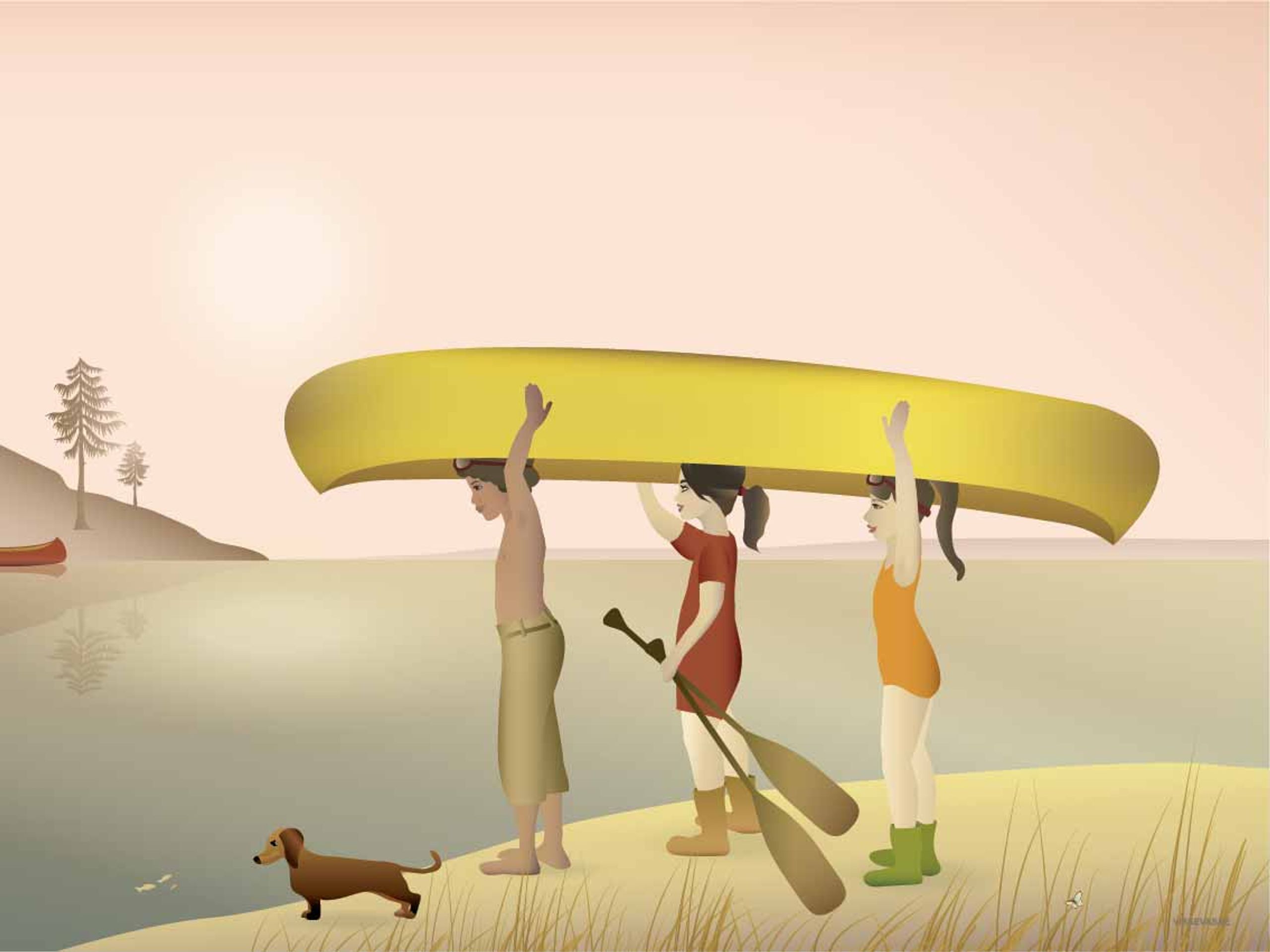 ViSSEVASSE - Poster - Canoe - poster - Canoe