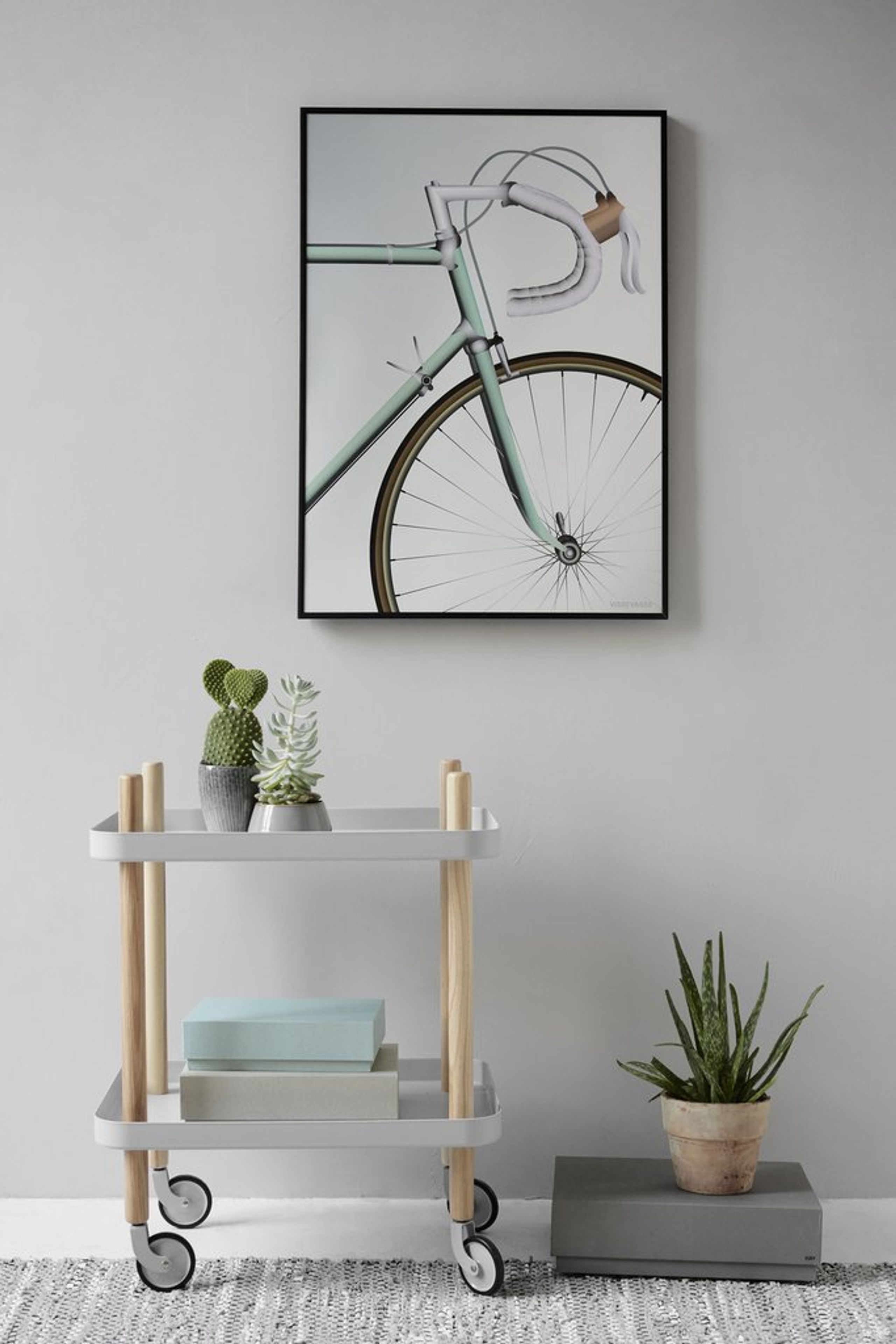 ViSSEVASSE - Poster - Racing Bicycle - 50 X 70 cm