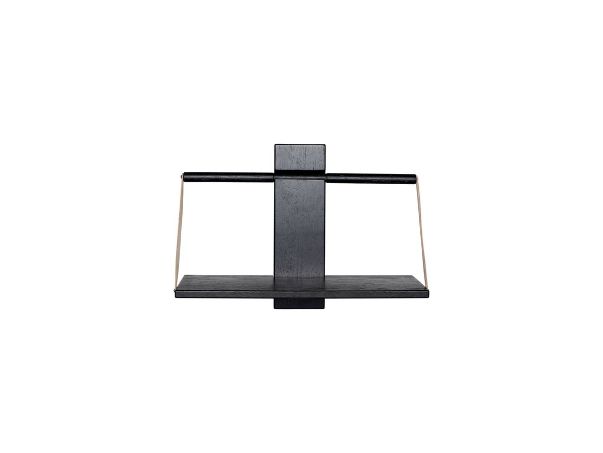 Produktfoto för Andersen Furniture Wood wall Shelf 45 x 20 x 32 cm Medium Black