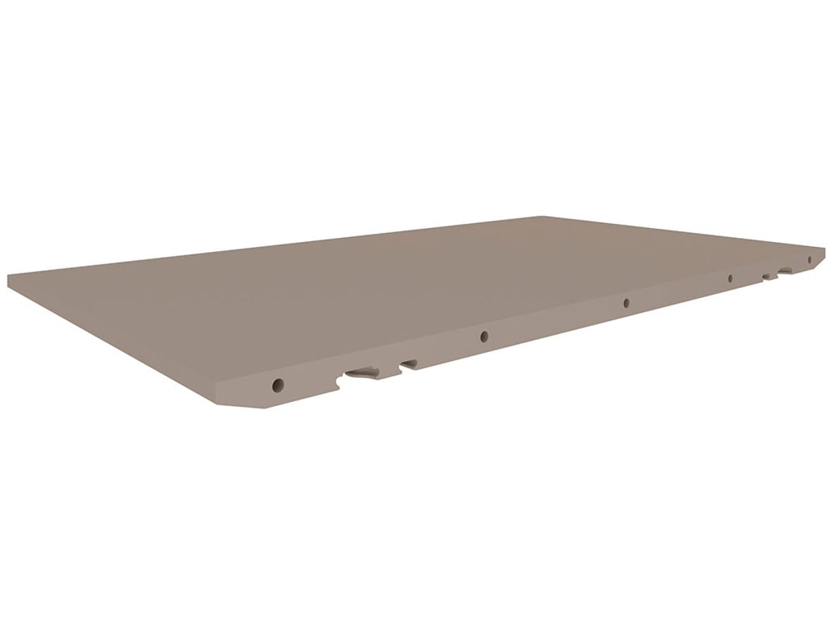 Image of Andersen Furniture - Space Extending table - Additional plate - Iläggsskiva - Fenix Laminat: Sand 0717 (Castoro Ottawa) - 50 x 95 cm