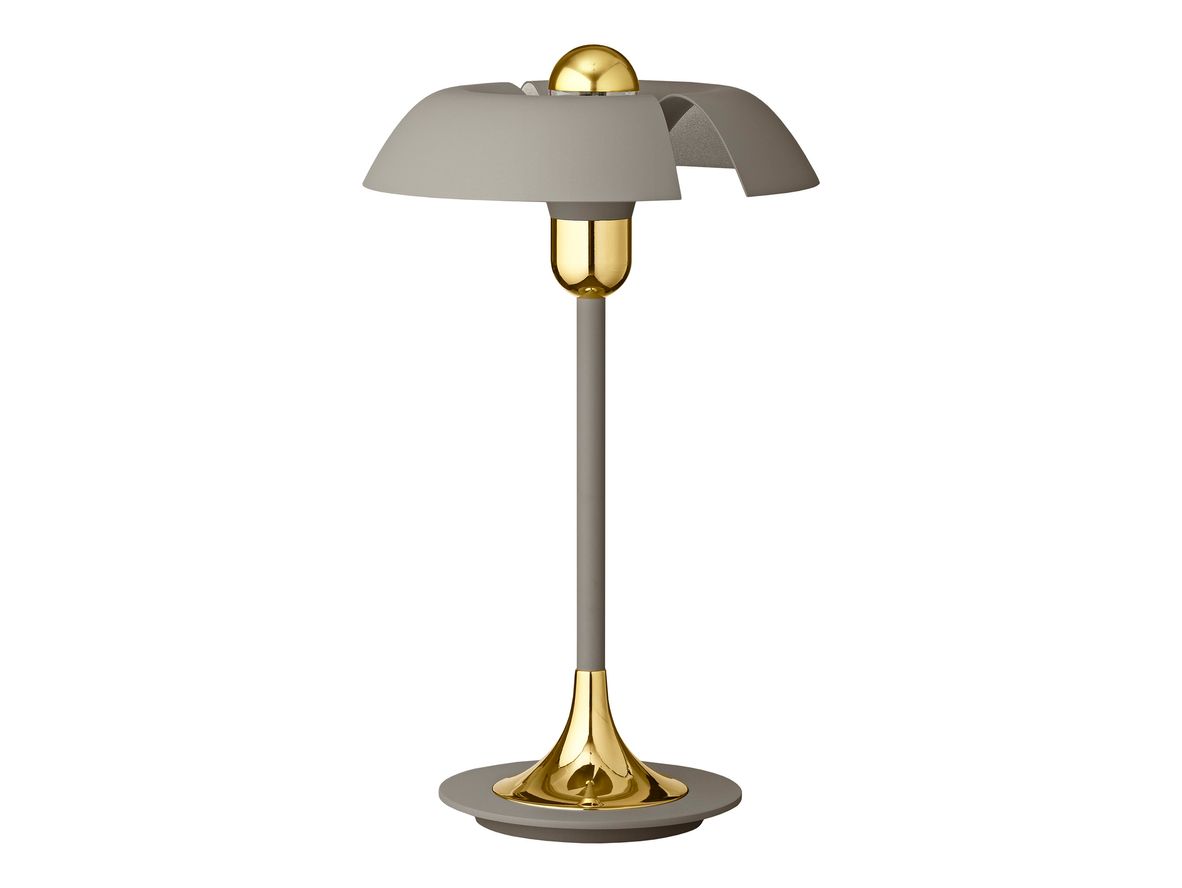 AYTM - CYCNUS Table lamp - Bordslampa - Taupe/gold - Ø30 x H46,5 cm
