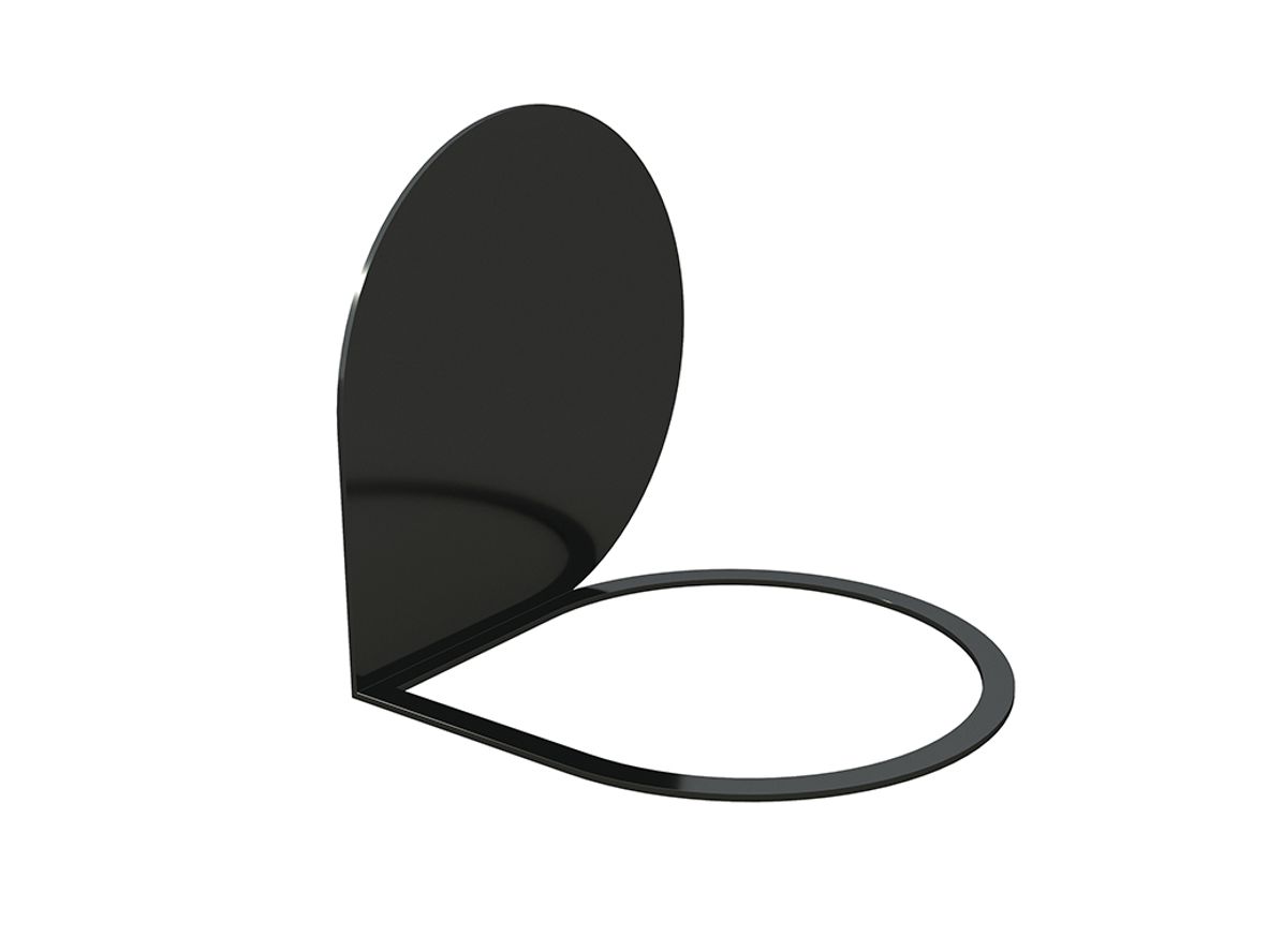 Produktfoto för AYTM - STILLA Bookend - Bokstöd - Black - L14 x W14 x H14 cm