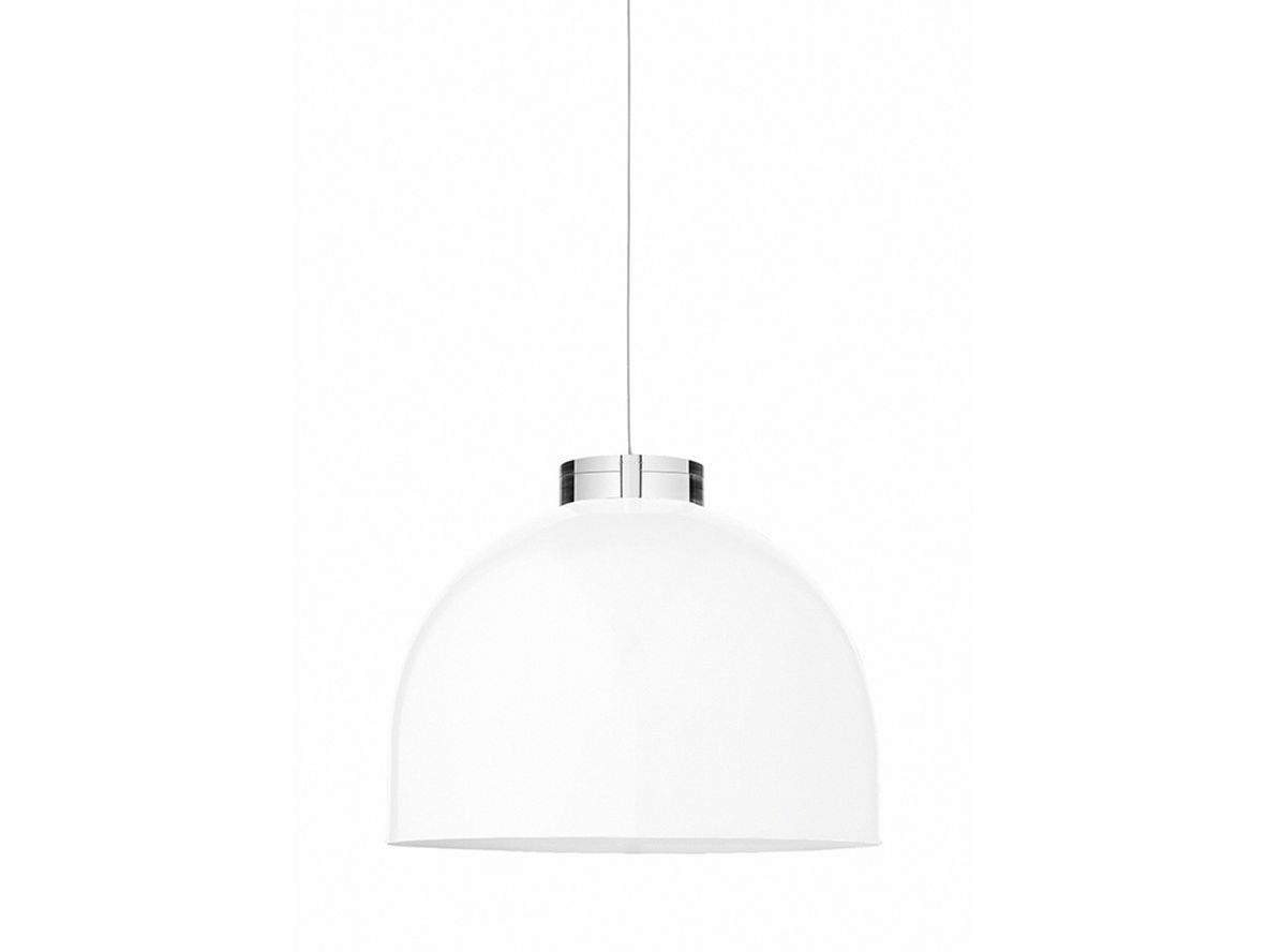 AYTM - LUCEO Round Pendant - Hängande lampa - Large - White/Clear - D45 H36 cm