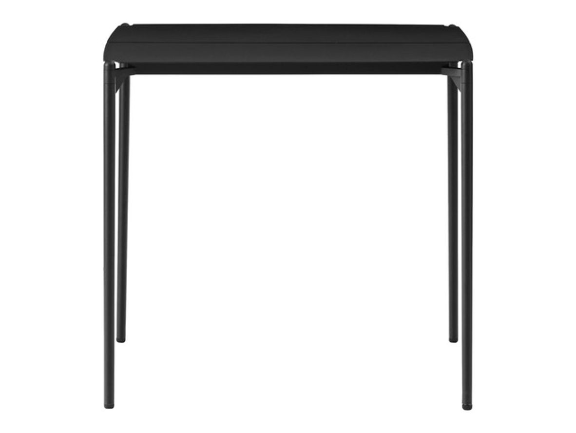 Image of AYTM - NOVO table - Matbord - Black/Black small - L80 x W80 x H72 cm