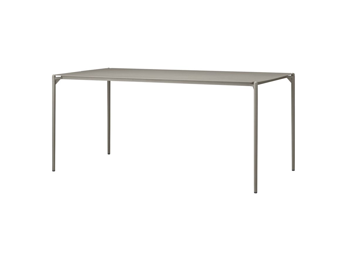 Image of AYTM - NOVO table - Matbord - Taupe medium - L160 x W80 x H72 cm