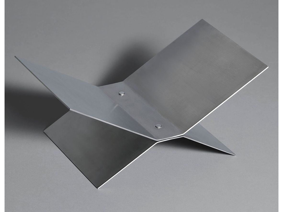Produktfoto för Bæbsy - Atlas bogholder - Bokstöd - Stainless steel - L18 x W30 x H13 cm