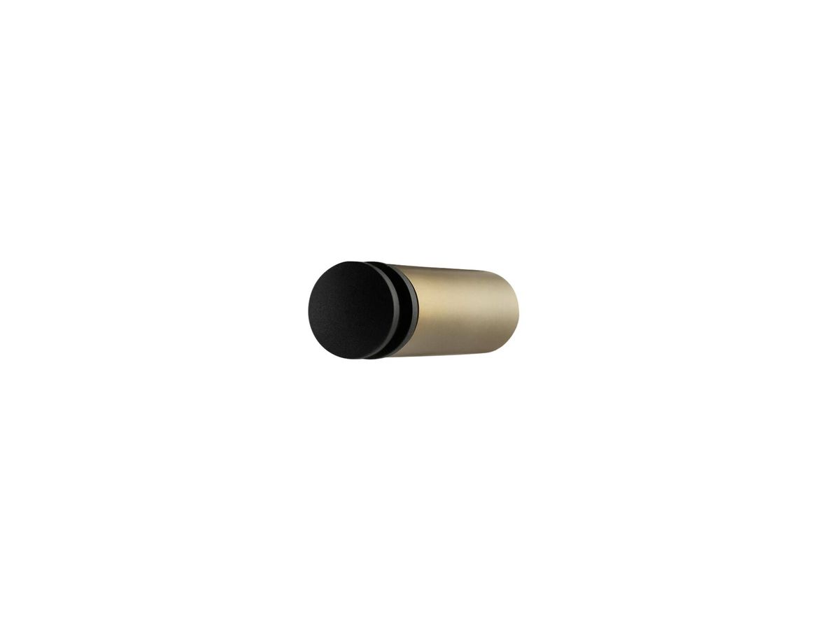 Produktfoto för Blomus - ENTRA Wall Door Stop - Dörrstopp - Brass, Metallic Finish - L8 cm - H2,5 x L8 x W2,5 cm