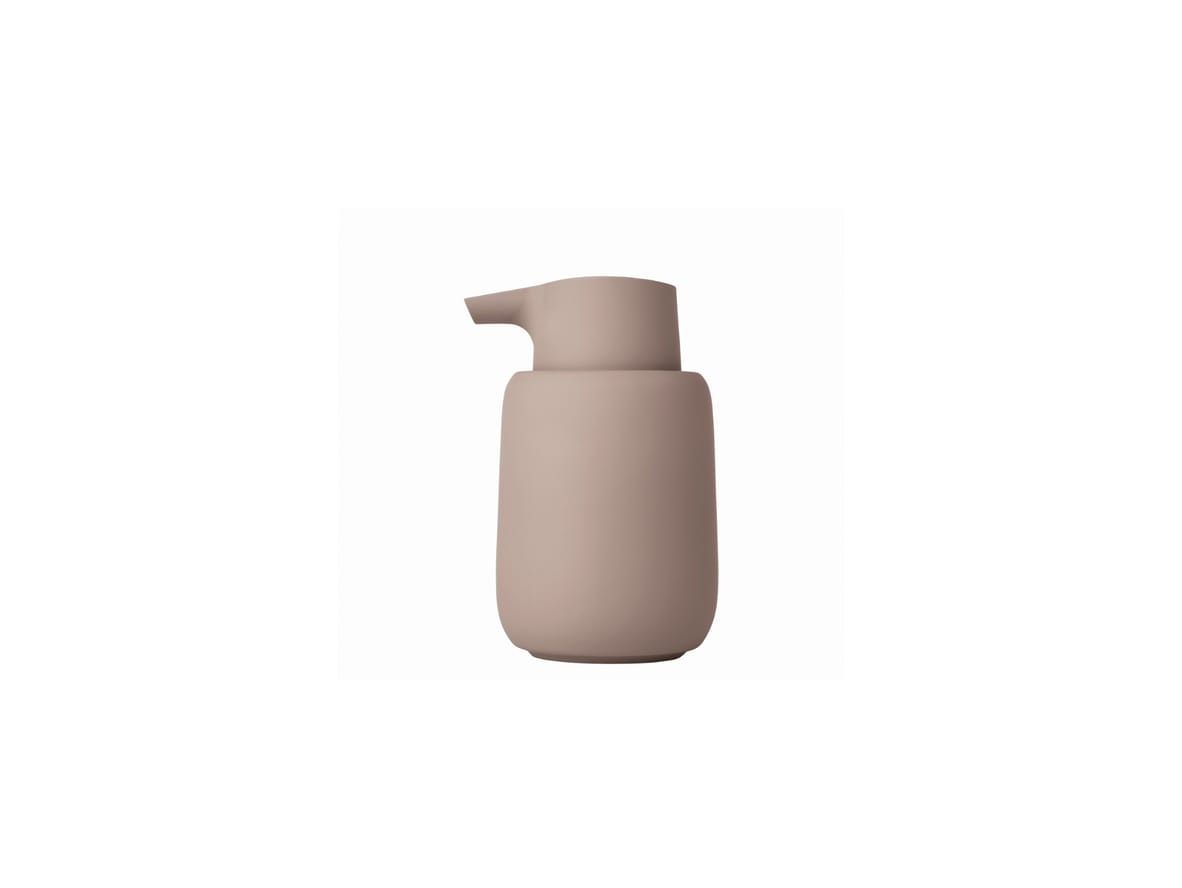 Produktfoto för Blomus - Sono Soap Dispenser - Tvålpump - Misty Rose - H14 x L9,5 x Ø8,5 cm / 0,25 L
