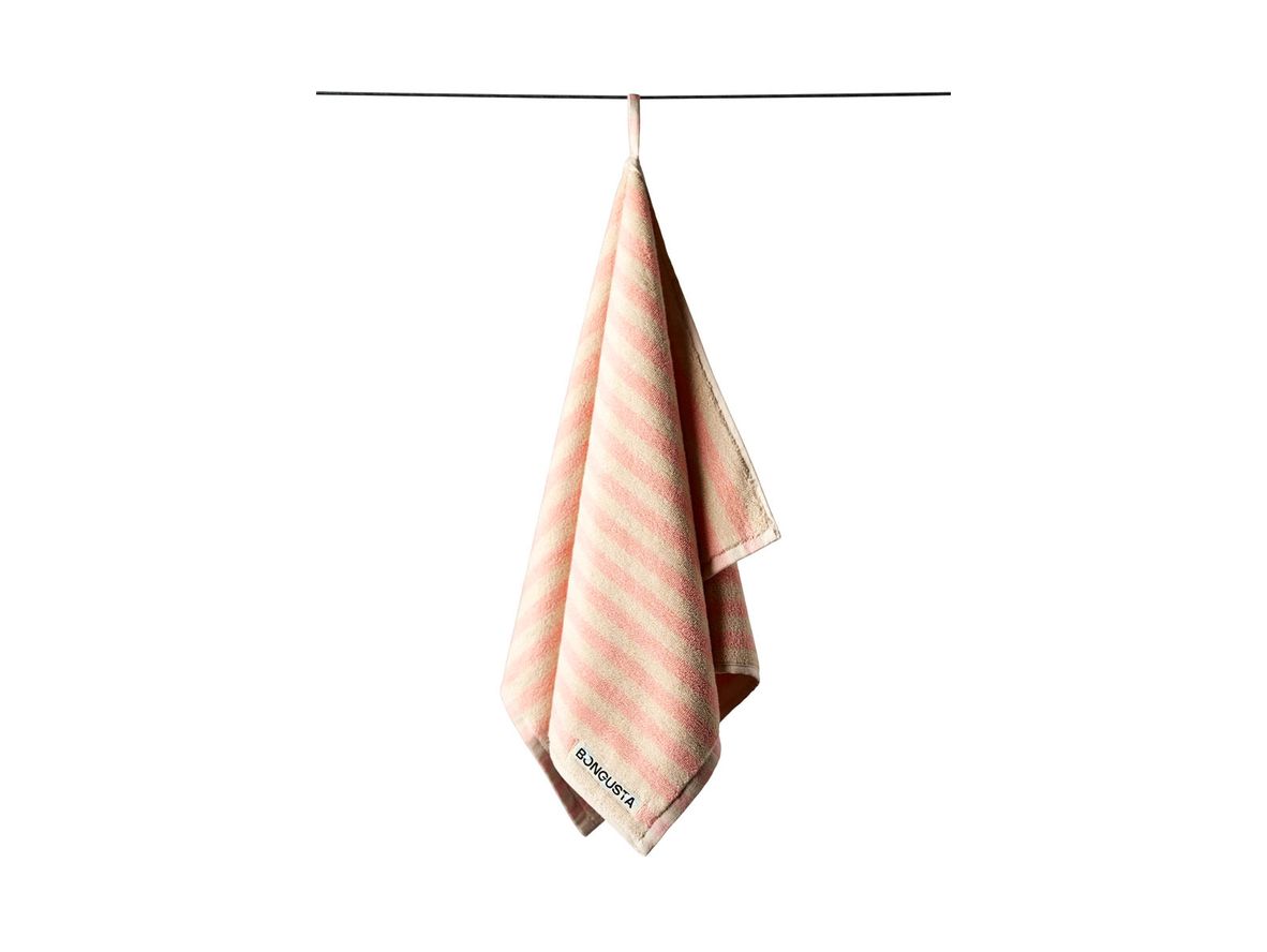 Bongusta - Naram Towels - Handduk - Tropical / Creme - 70 x 140 cm