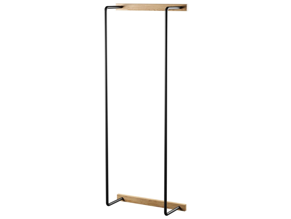 Produktfoto för EKTA Handvaerk - Towel Rack - Handdukshängare - Oiled oak - W: 24 cm x D: 10,5 cm x H: 62 cm