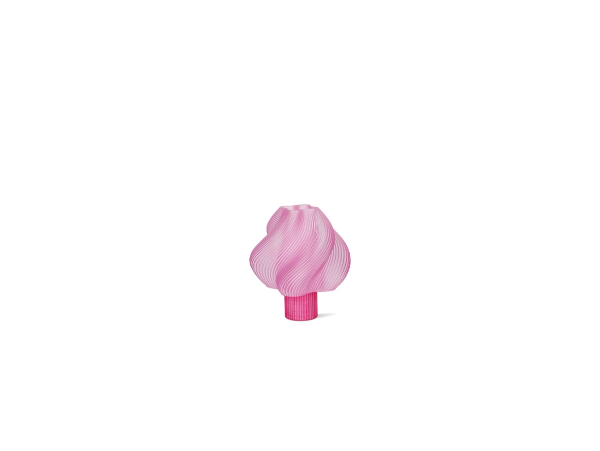 Crème Atelier – Soft Serve Table Lamp Portable – Bordslampa – Rose Sorbet – H: 23 cm W: 20.5 cm