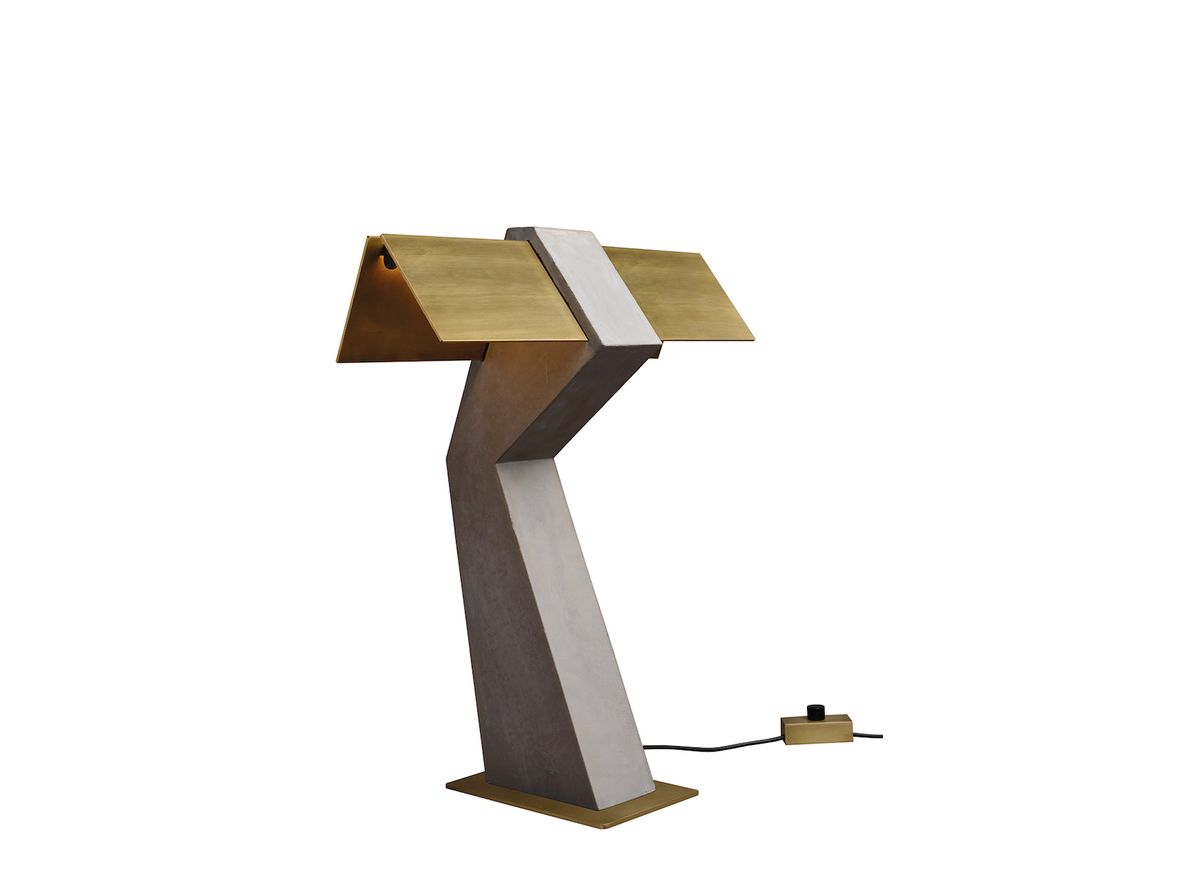 DCWéditions – Tau – Bordslampa – gold – 45,8 x 400x 17 cm