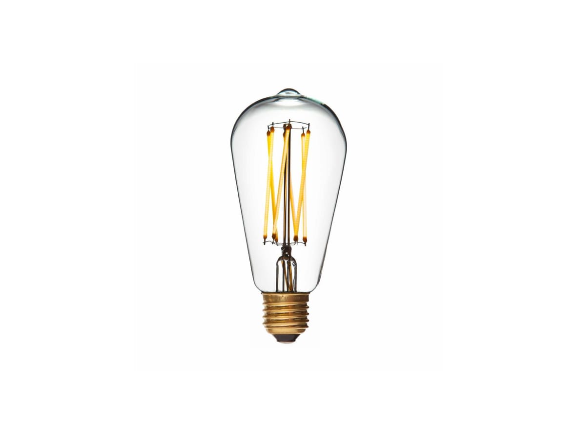 Diolux – DANLAMP LED Edison Gold 4W 920 250lm E27 dim 320°  – Glödlampor – One Size – Ø64 x L150 mm