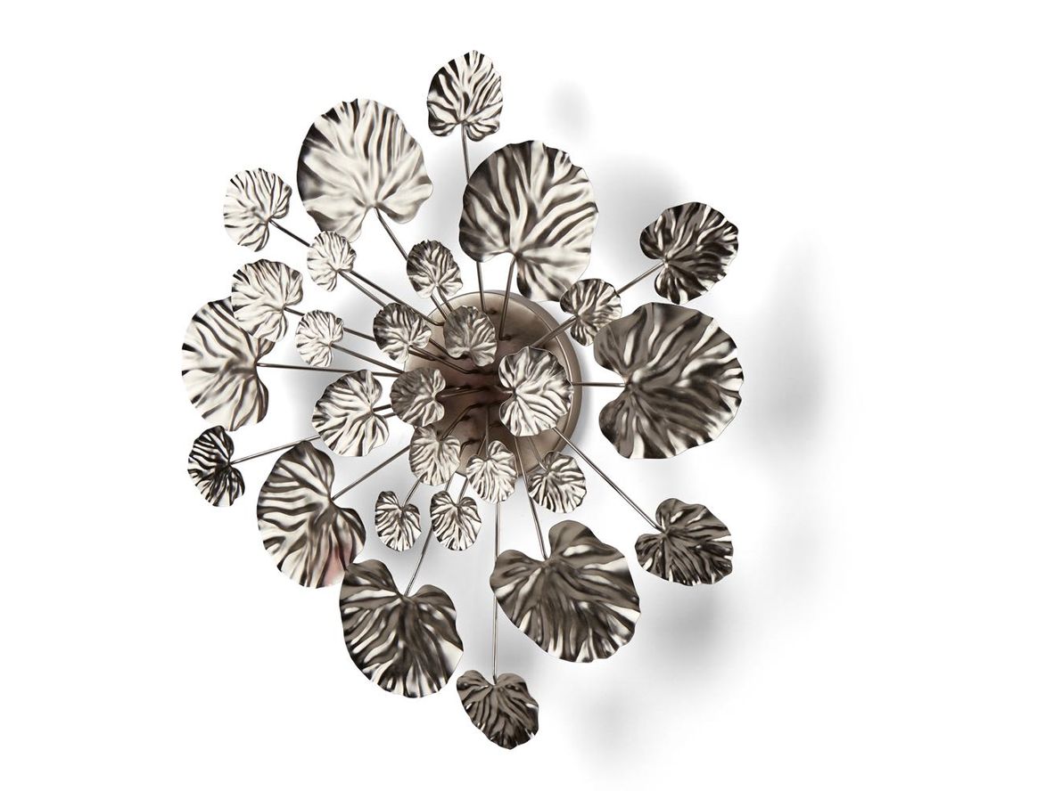 Image of eden outcast - Wall Flower - Wall Flower - Chrome Large - Ø52 cm