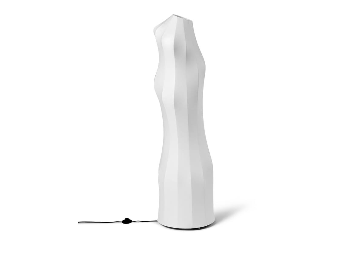 Ferm Living – Dae Floor Lamp  – Golvlampa – White – W41.3 x D41.3 x H140 cm