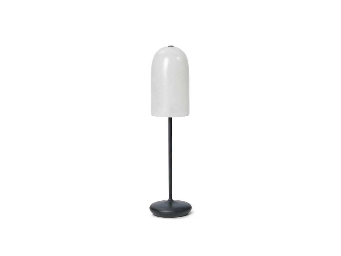 Ferm Living – Gry Table Lamp – Bordslampa – Gry Table Lamp – Black/Translucent – W10 x D10 x H44.3 cm