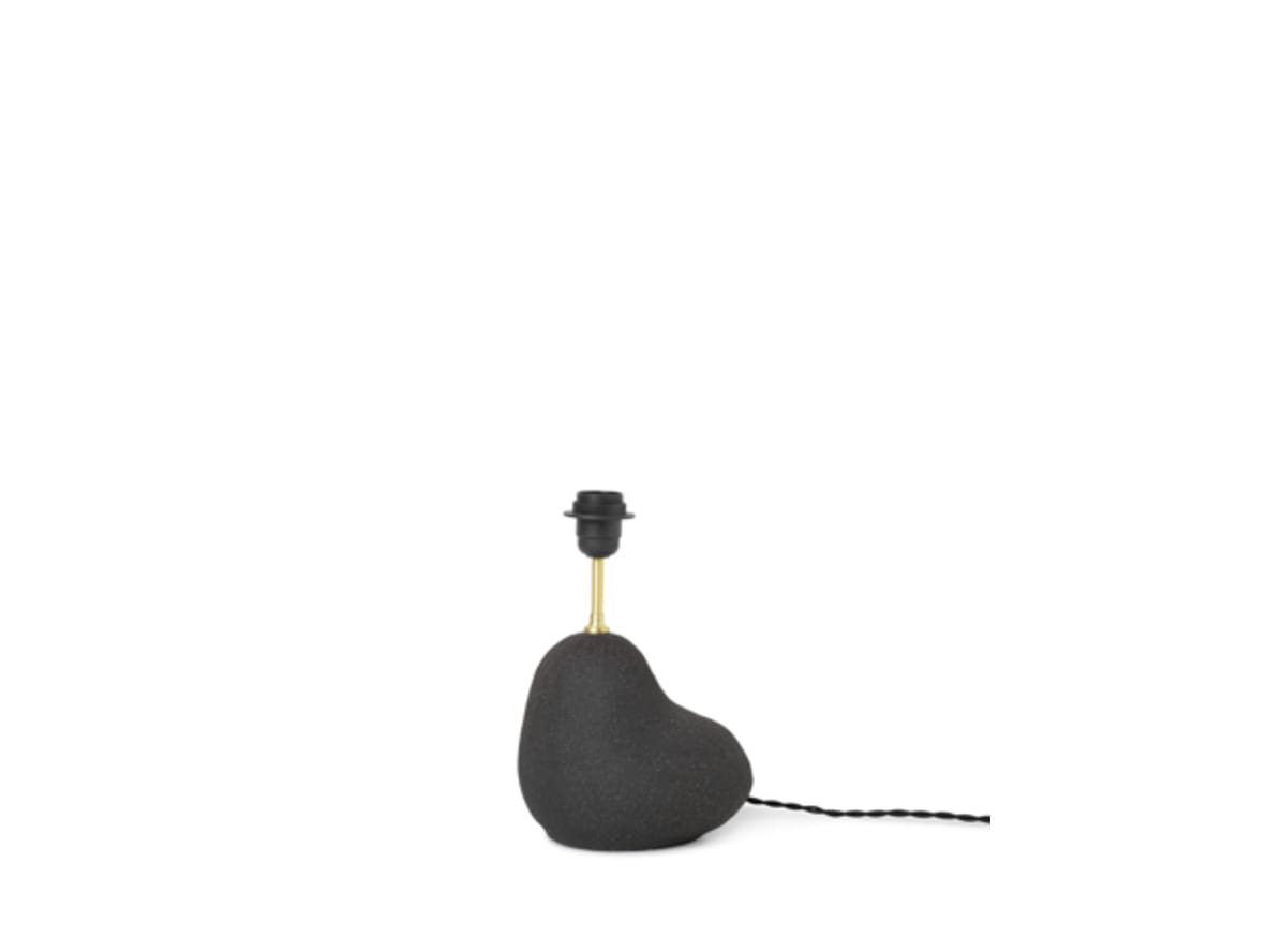 Ferm Living – Hebe Base – Bordslampa – Dark Grey – Small – H16,5 x W18 x D16,2 cm.