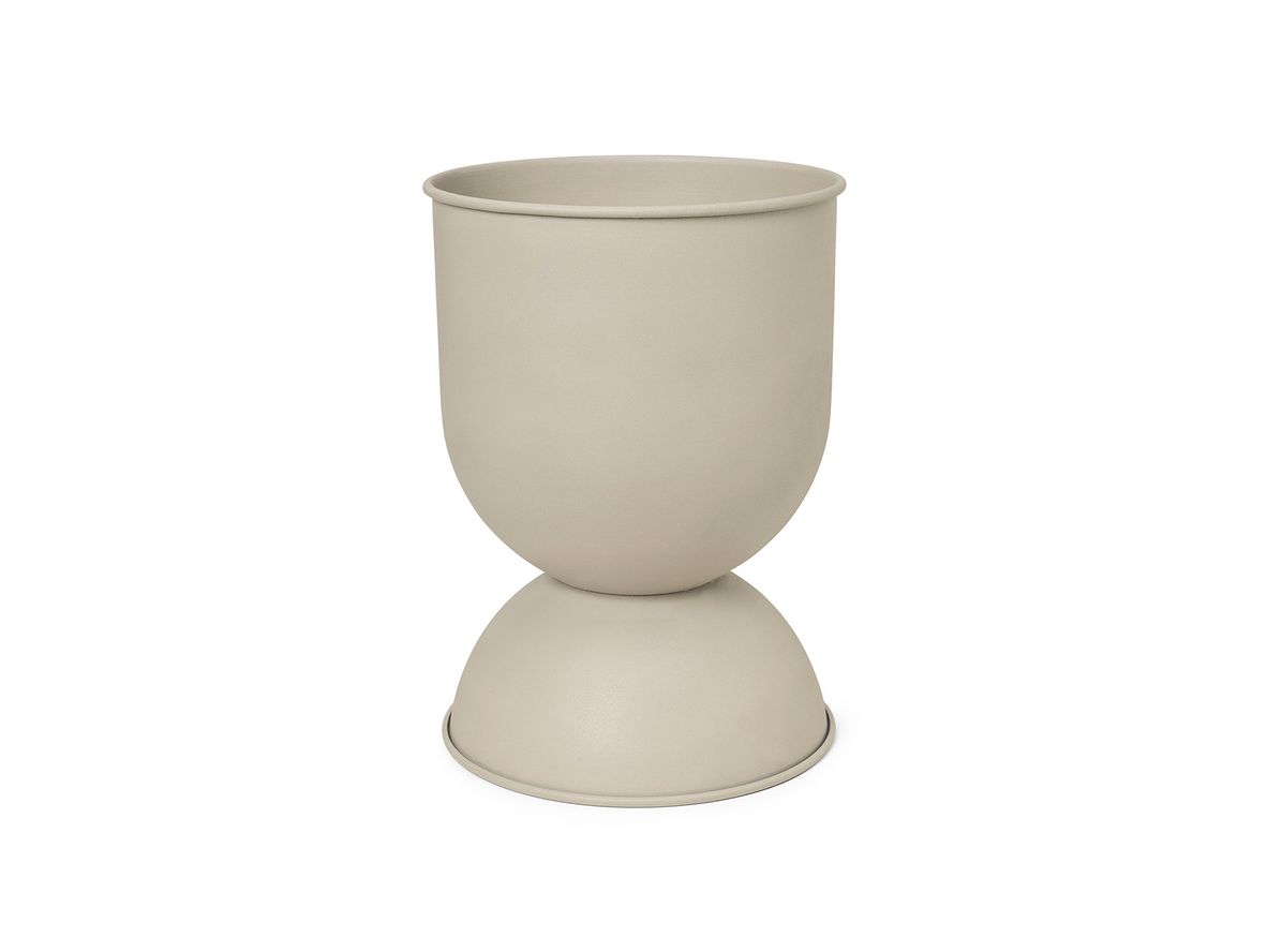 Produktfoto för Ferm Living - Hourglass Pots - Blomkruka - Cashmere - Large - Ø50 x H73 cm