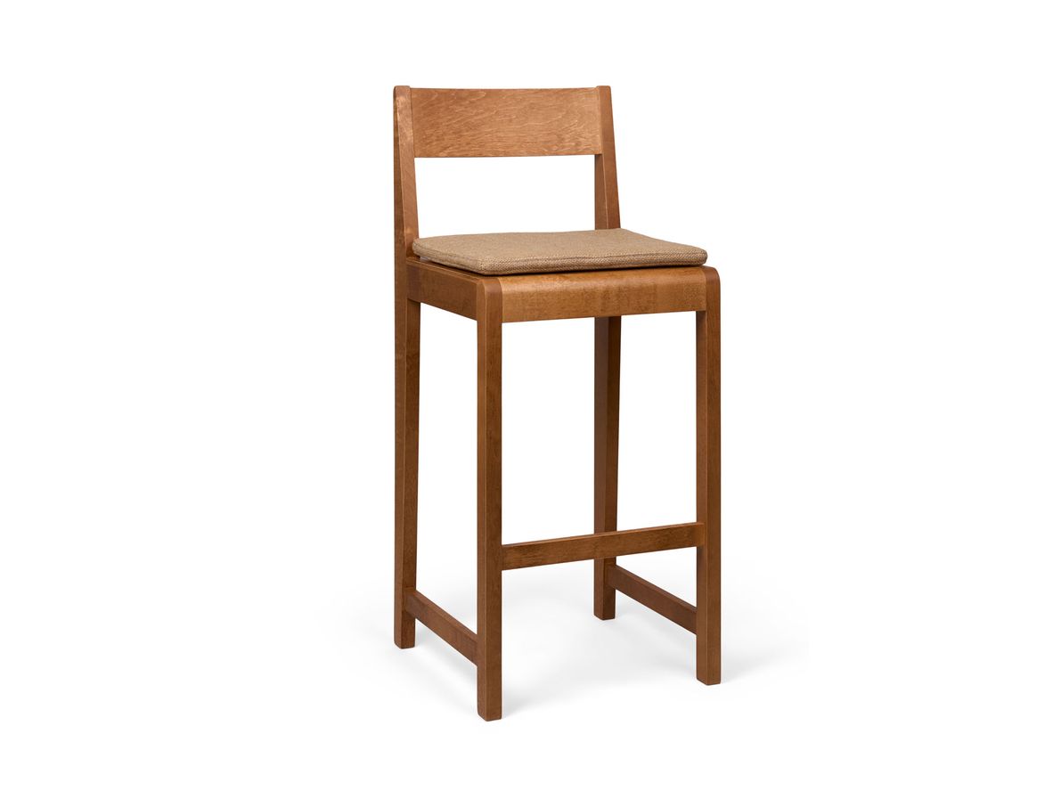 Image of FRAMA - Bar Chair 01 Cushion  - Stolsdyna - Camel - H2 x W38,5 x L30,5 cm
