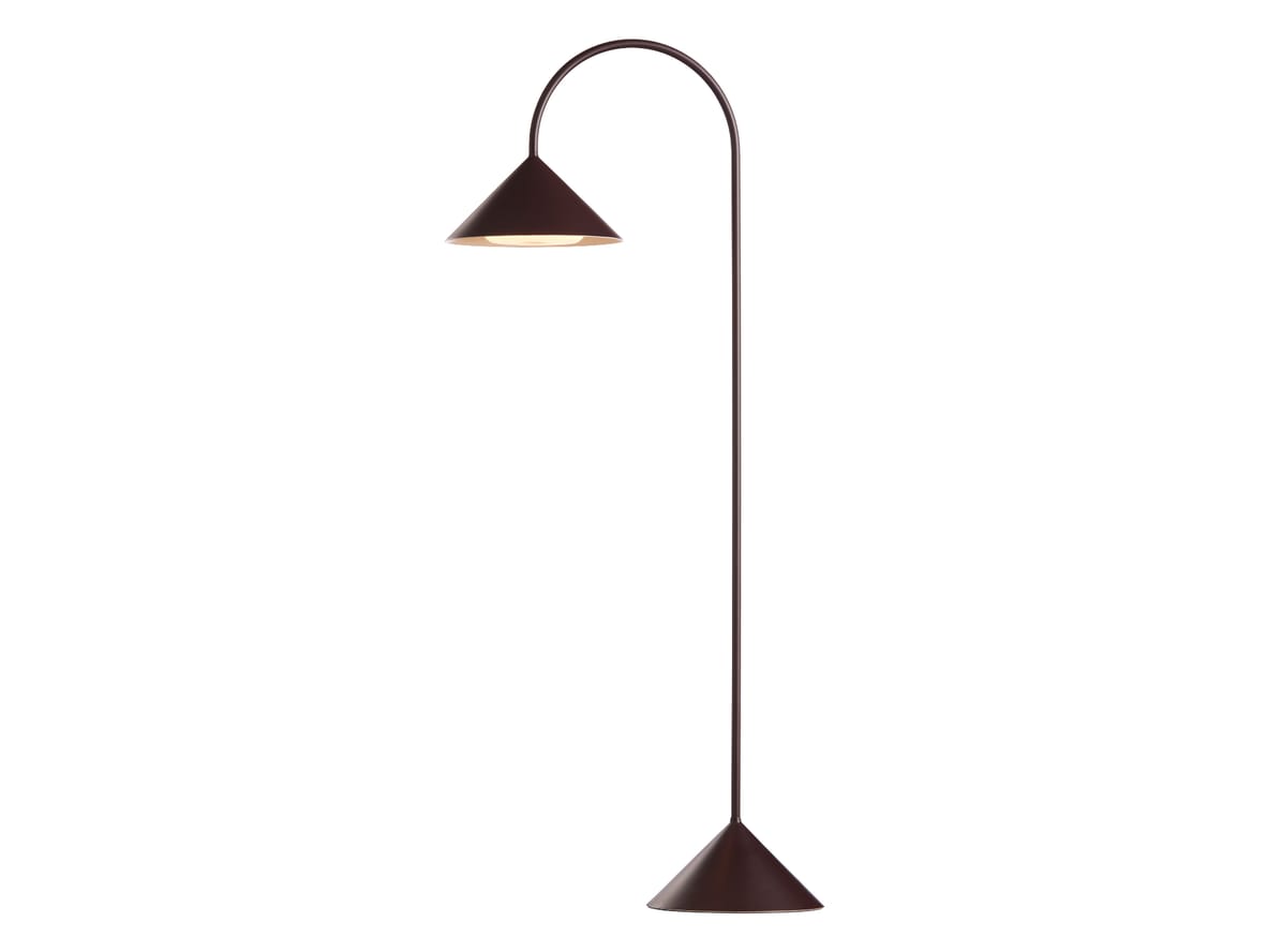 Frandsen – Grasp Portable – Bordslampa – Matt Beetroot – H72 – D:32.5 x W:15 x H:72 cm