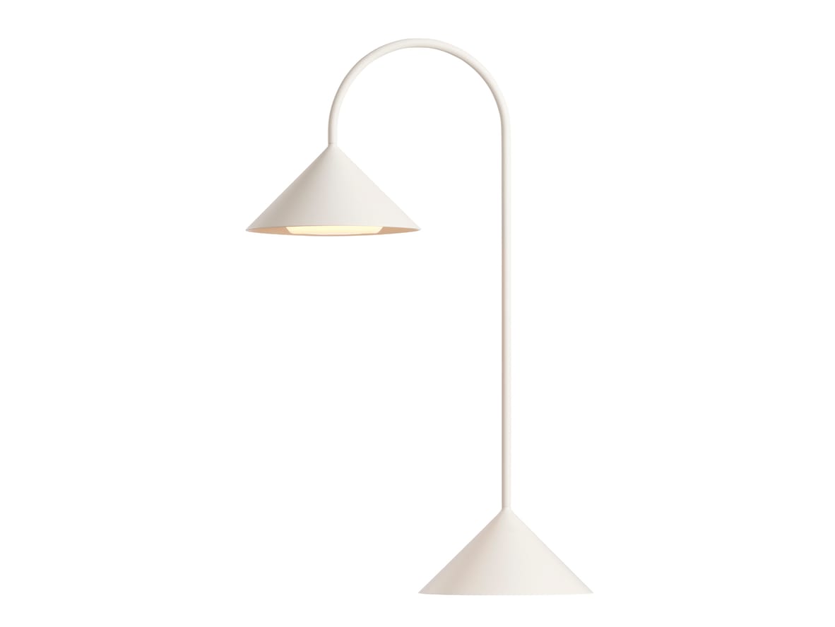 Frandsen – Grasp Portable – Bordslampa – Matt White – H47 – D:29.5 x W:15 x H:47 cm