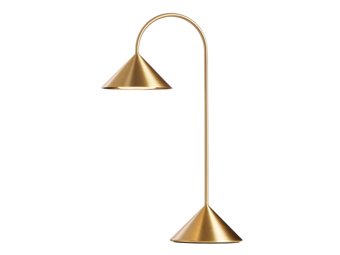 Frandsen – Grasp Portable – Bordslampa – Solid Brass – H47 – D:29.5 x W:15 x H:47 cm