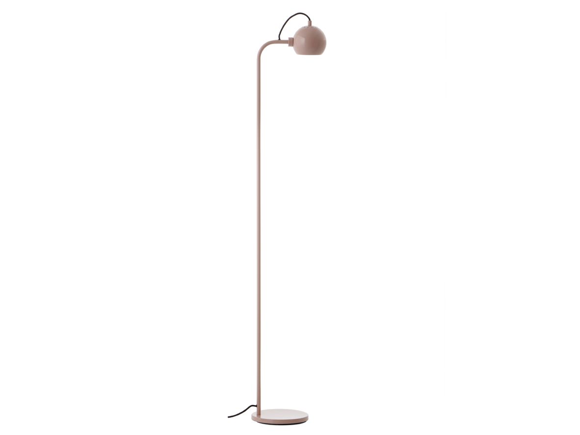 Frandsen – Ball Single Floor Lamp  – Golvlampa – Glossy Nude – H138