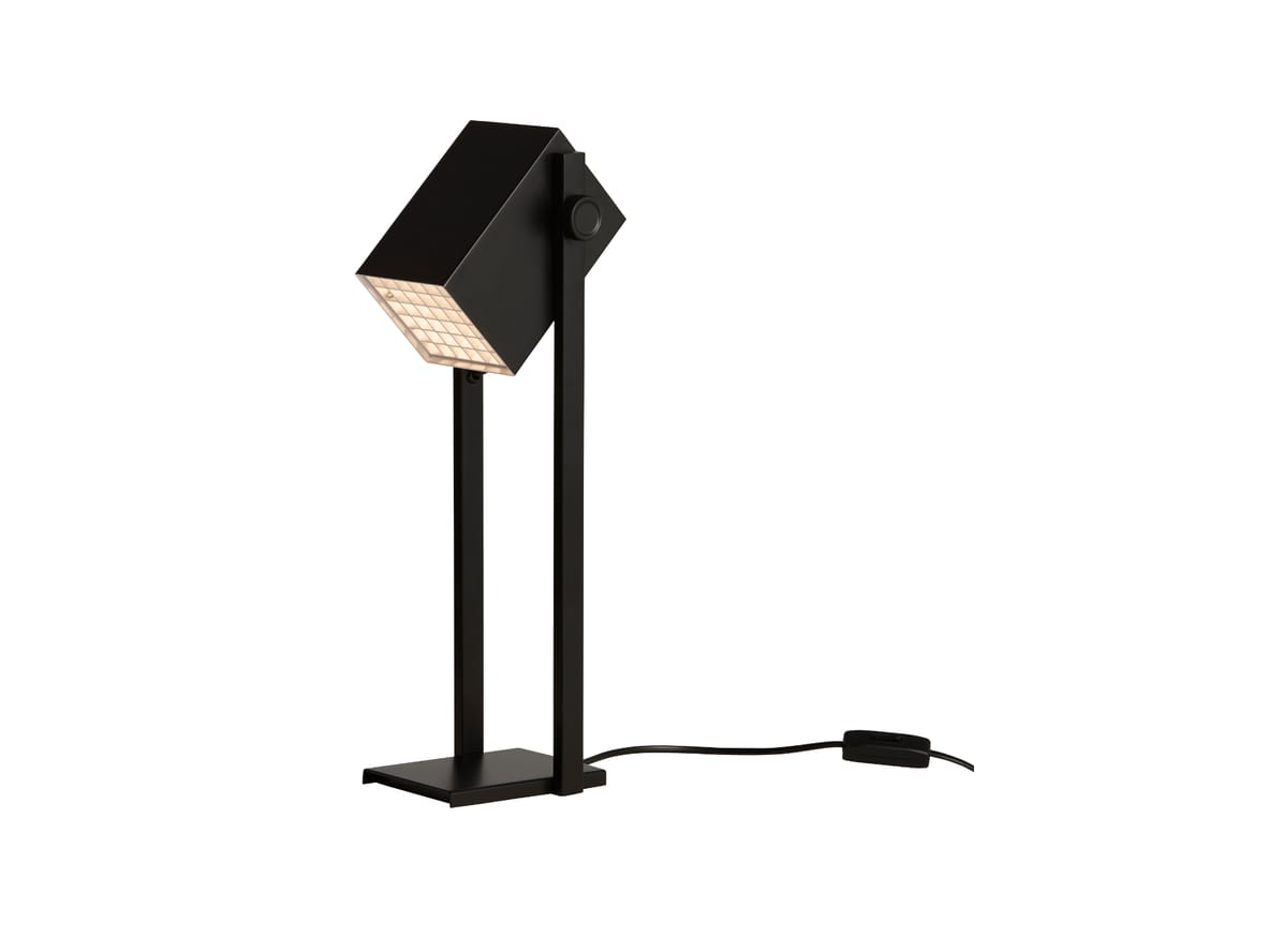 Frandsen – BF Quadro Lamp – Lampa – Table Lamp – Matt Black – D:14 x W:11 x H:45