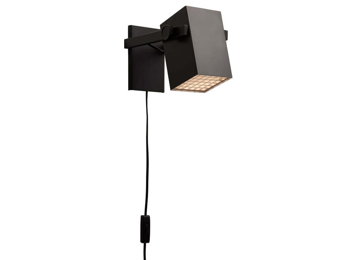 Frandsen – BF Quadro Lamp – Lampa – Wall lamp – Matt Black – D:21 x W:14 x H:14