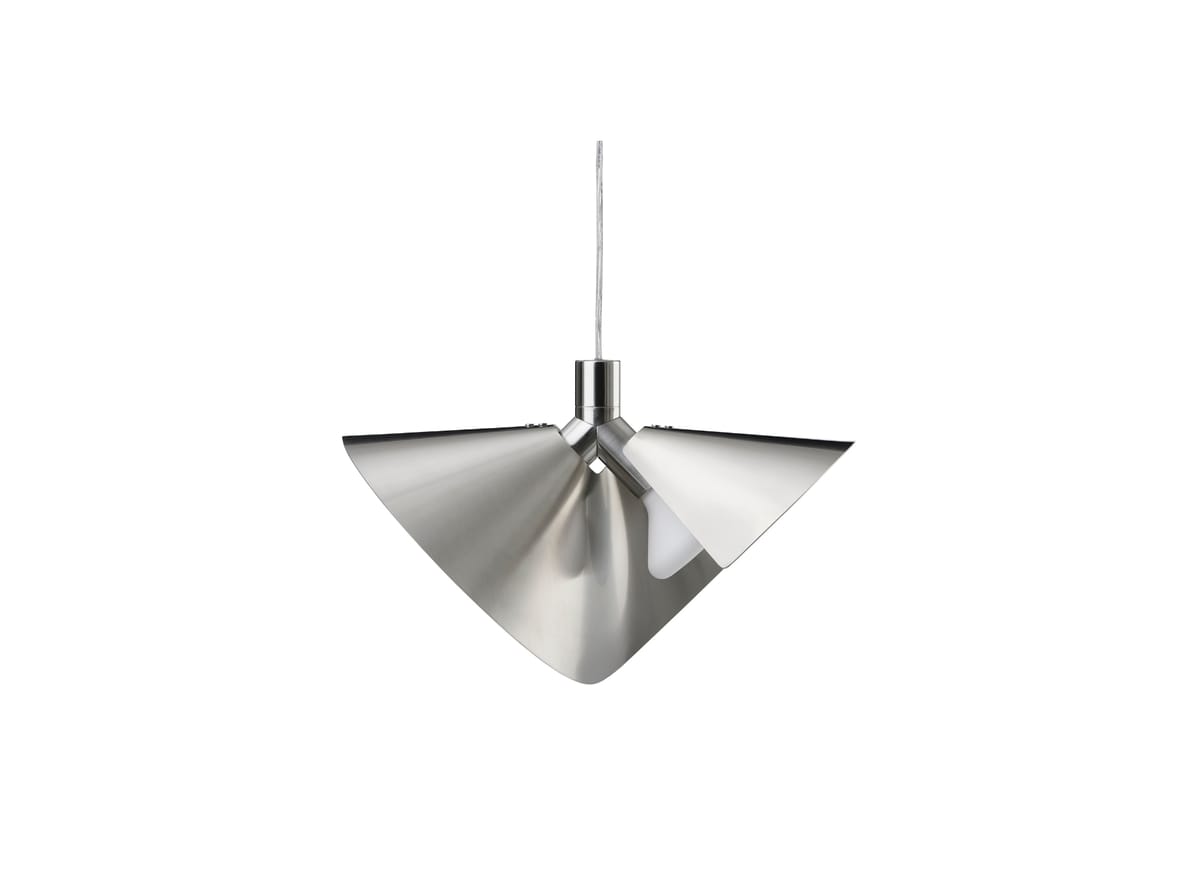 Frandsen – Peel lamp – Lampa – Brushed Stainless Steel – Pendant – D:26.5 x W:39 x H:25 cm