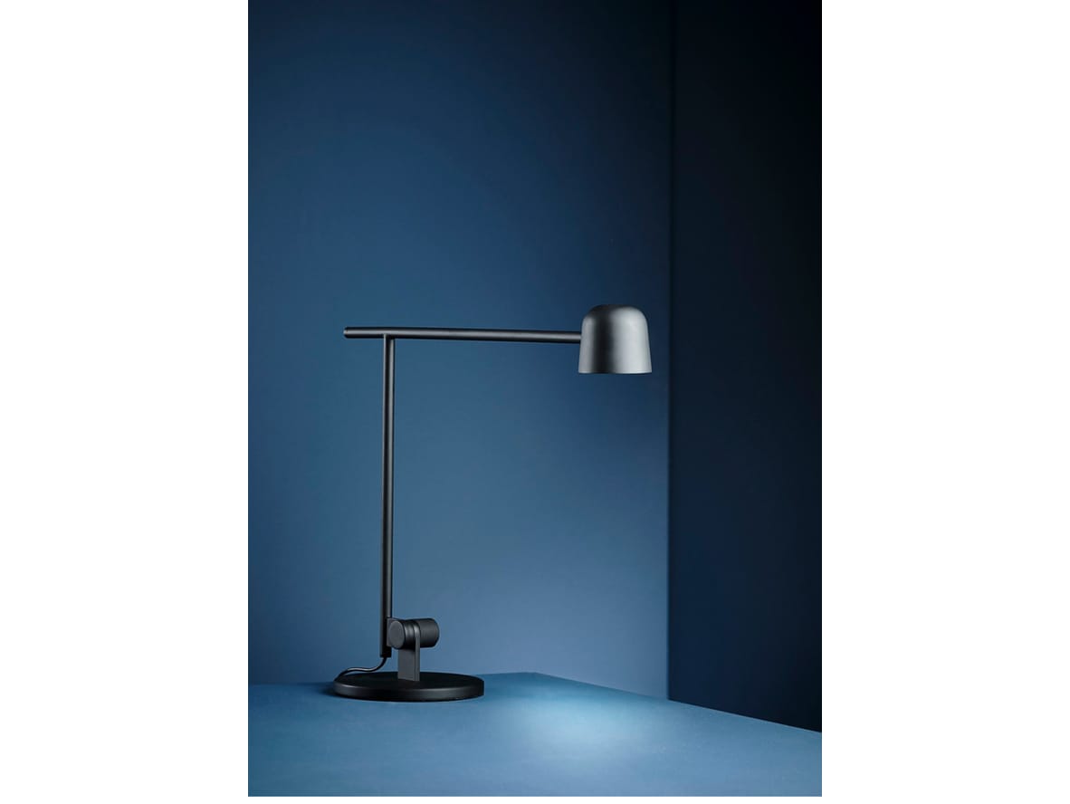 Frandsen – Satellite lamp – Lampa – Mat sort – Bordlampe – D:47 x W:7 x H:42 cm