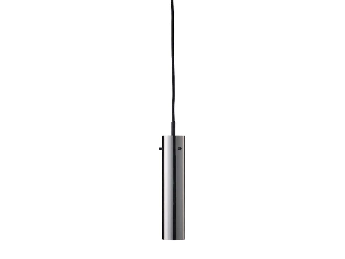 Frandsen – FM2014 Solid Pendant – Hängande lampa – Stainless Steel Glossy – Ø5,5 x H24