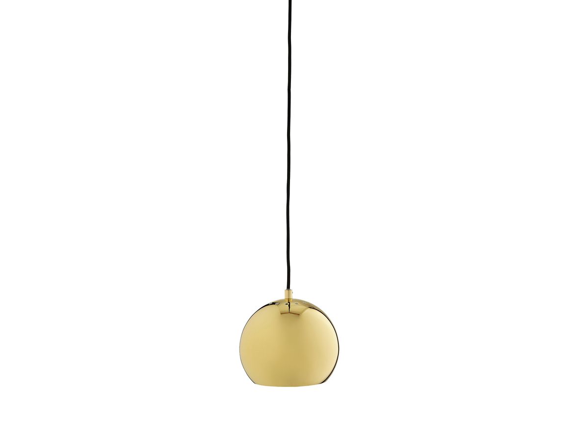 Frandsen – Ball Pendant – Ø12 – Hängande lampa – Brass – Ø12 x H 10 cm