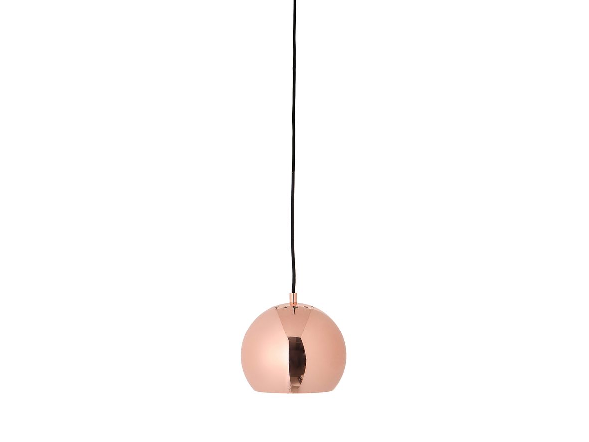 Frandsen – Ball Pendant – Ø12 – Hängande lampa – Copper – Ø12 x H 10 cm