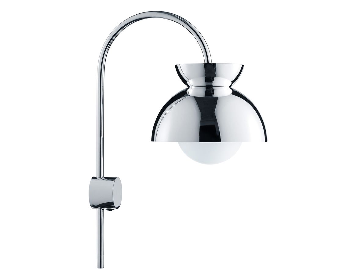 Frandsen – Butterfly Wall Lamp – Vägglampa – Chrome – H48 x W21 x D32 cm