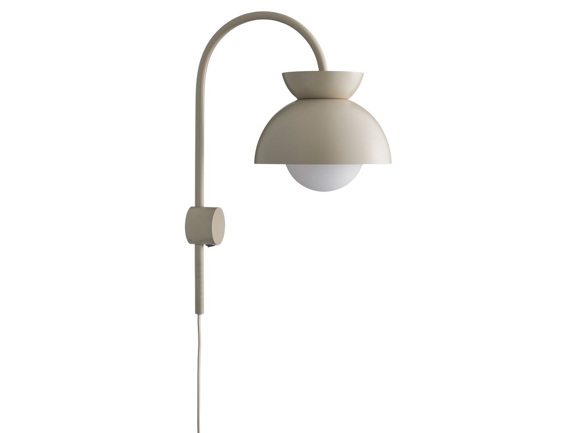 Frandsen – Butterfly Wall Lamp – Vägglampa – Matt Tan Grey – H48 x W21 x D32 cm